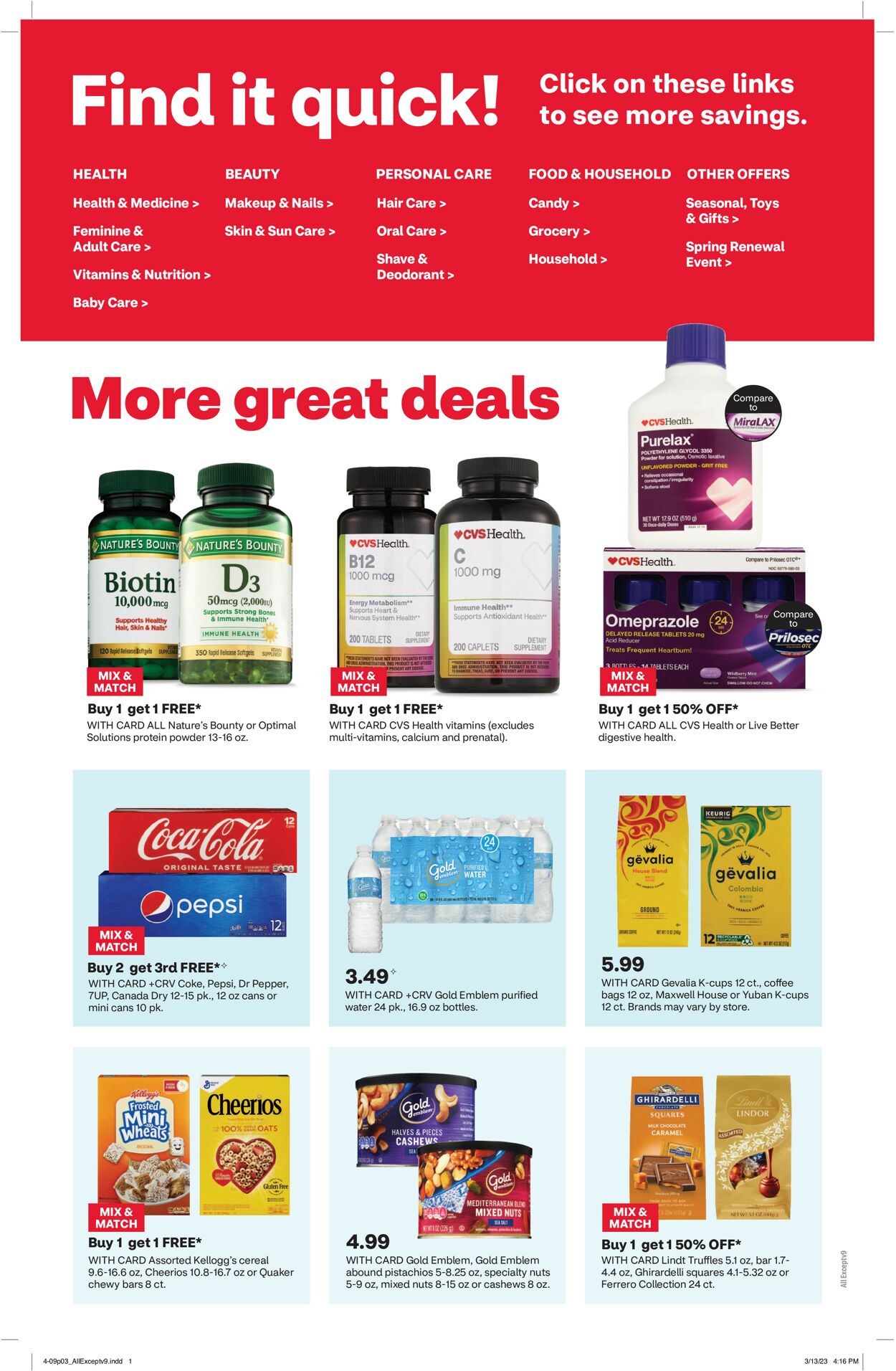 Catalogue CVS Pharmacy from 04/09/2023