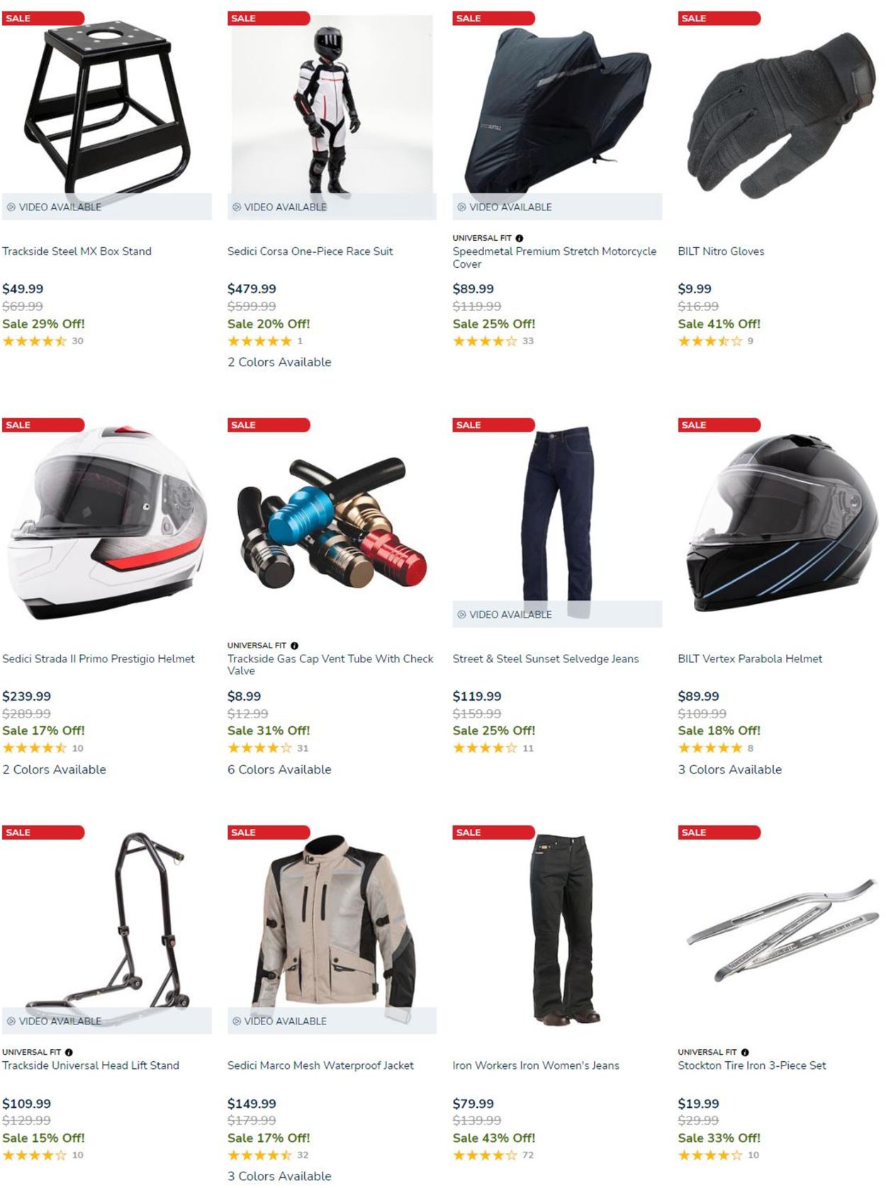 Catalogue Cycle Gear from 08/26/2022