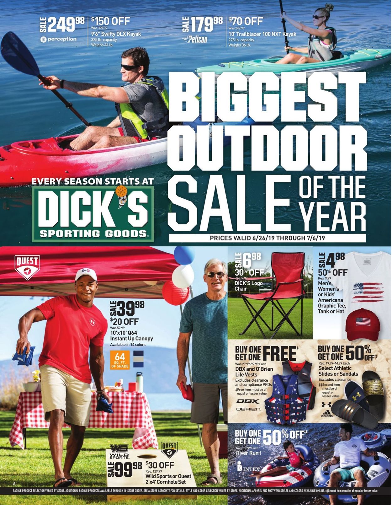 Catalogue Dick's from 06/26/2019