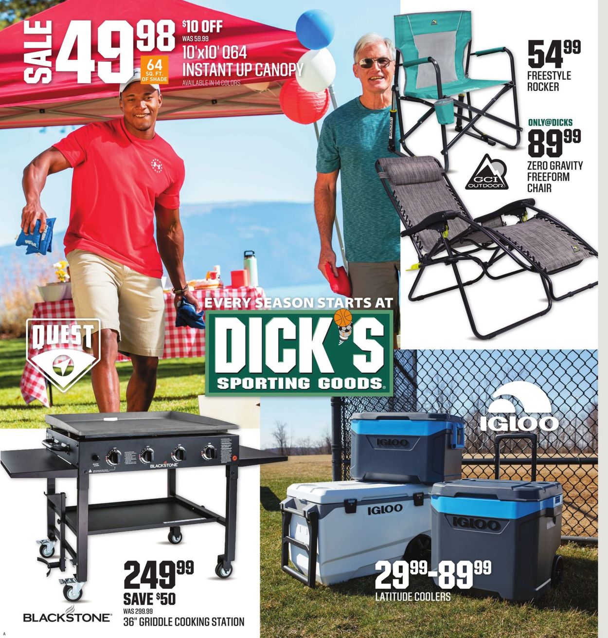Catalogue Dick's from 07/07/2019