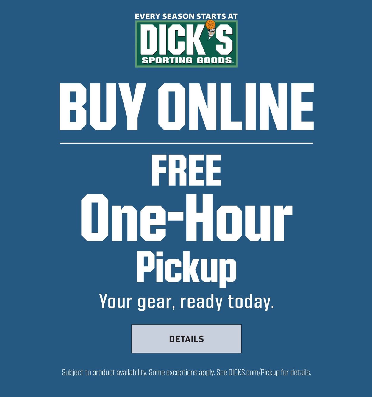 Catalogue Dick's from 07/28/2019