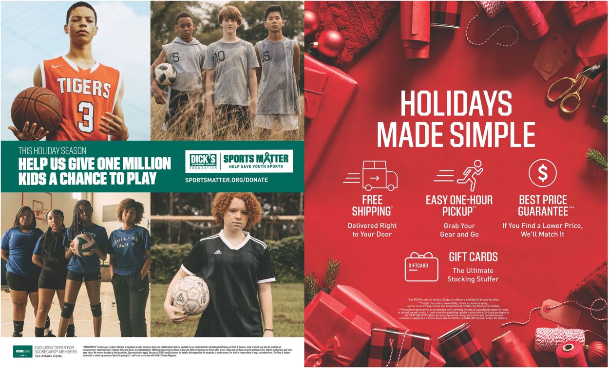 Catalogue Dick's - Holiday Ad 2019 from 11/19/2019