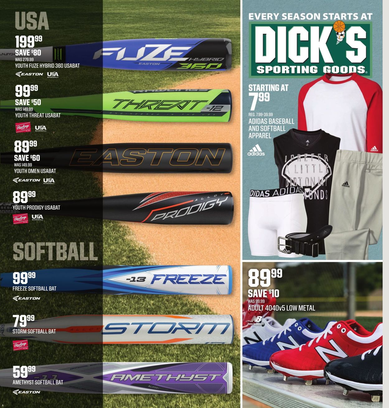 Catalogue Dick's from 03/15/2020