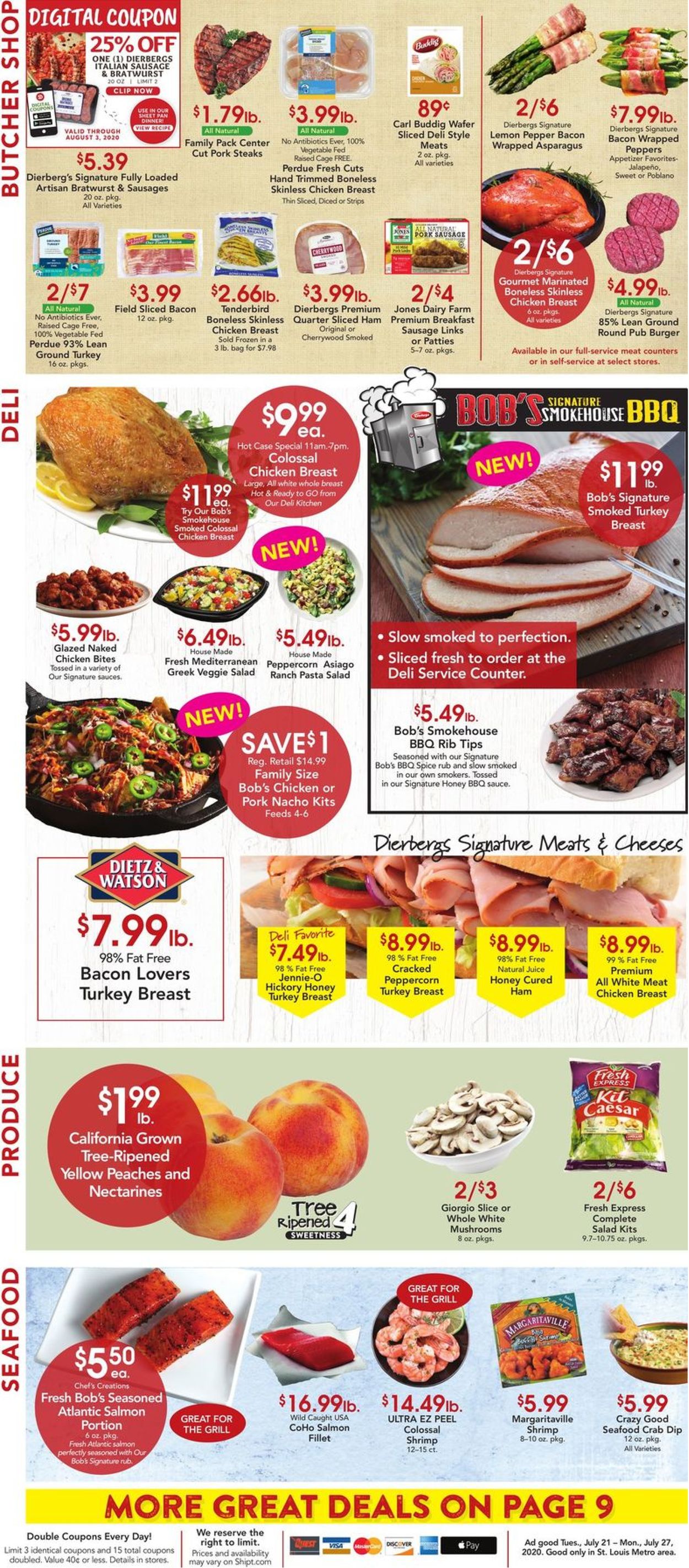 Catalogue Dierbergs from 07/21/2020