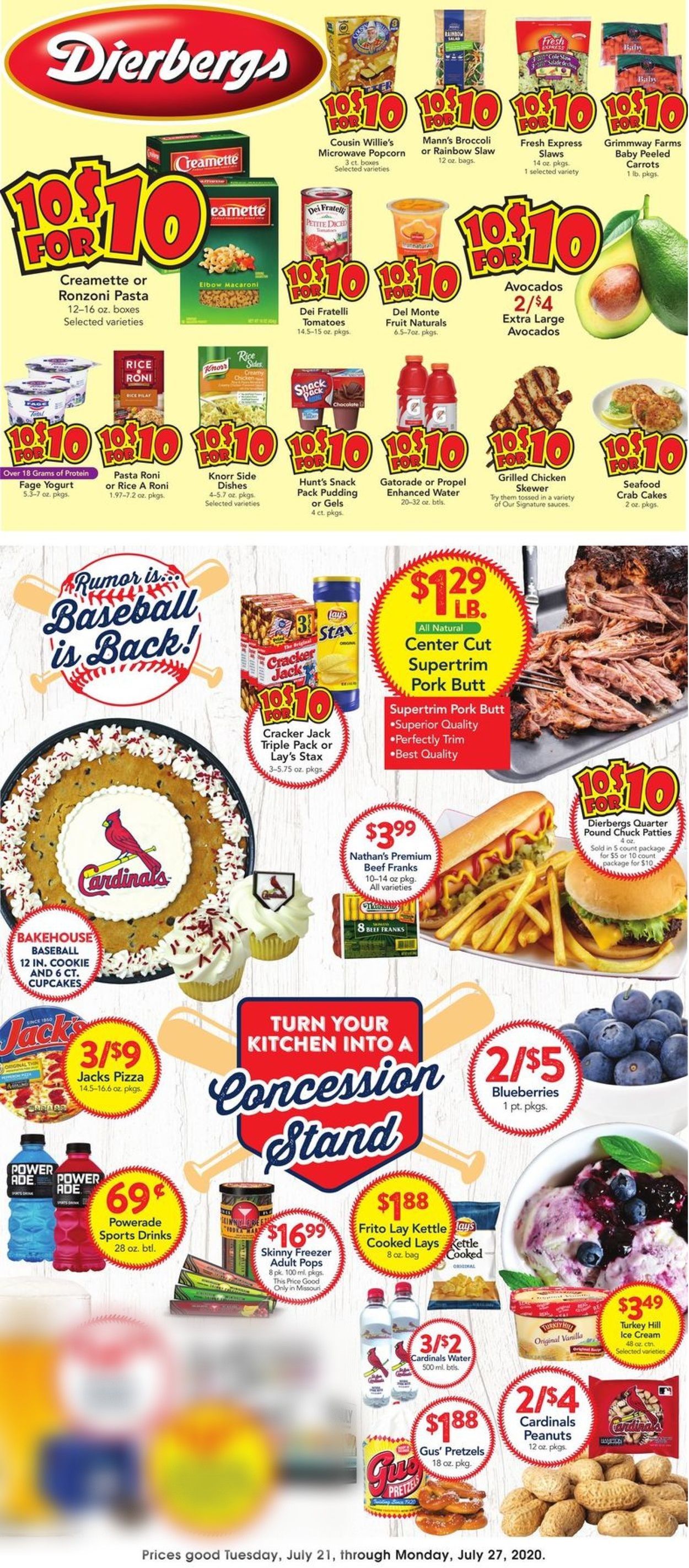 Catalogue Dierbergs from 07/21/2020