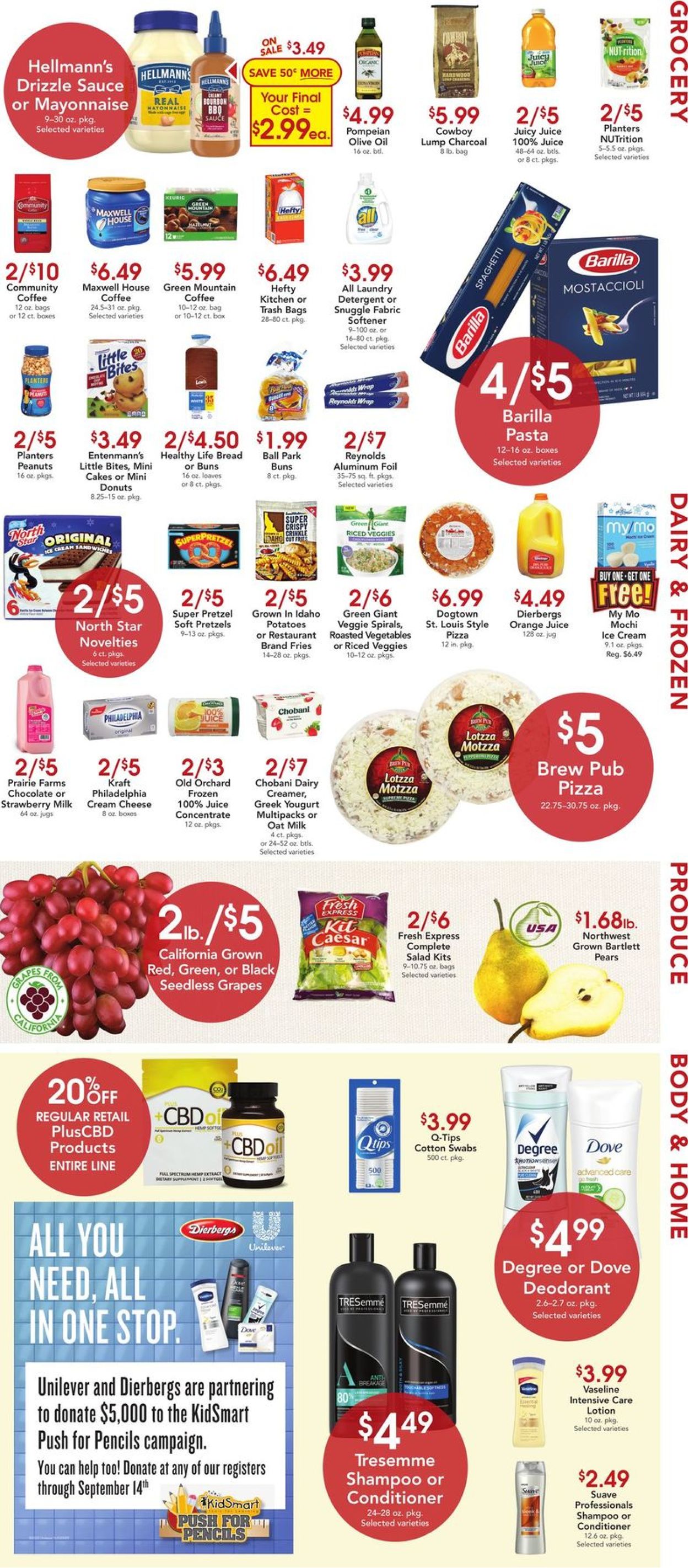 Catalogue Dierbergs from 08/25/2020