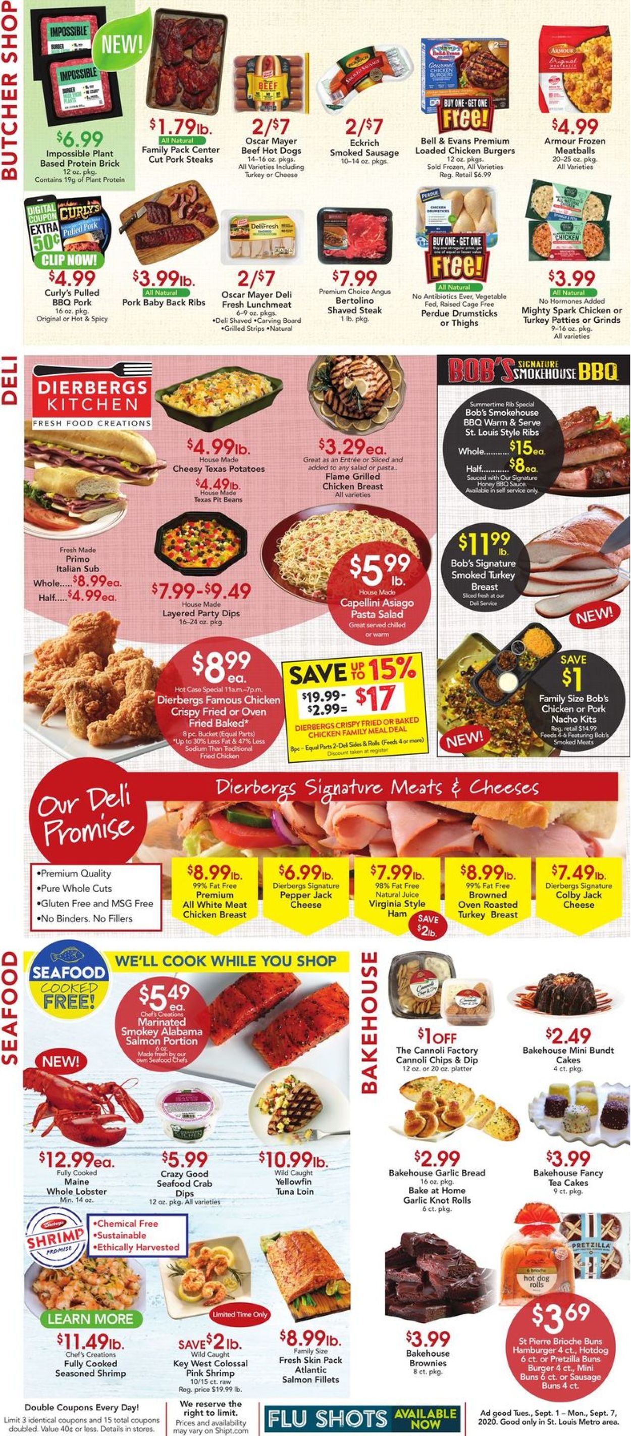 Catalogue Dierbergs from 09/01/2020