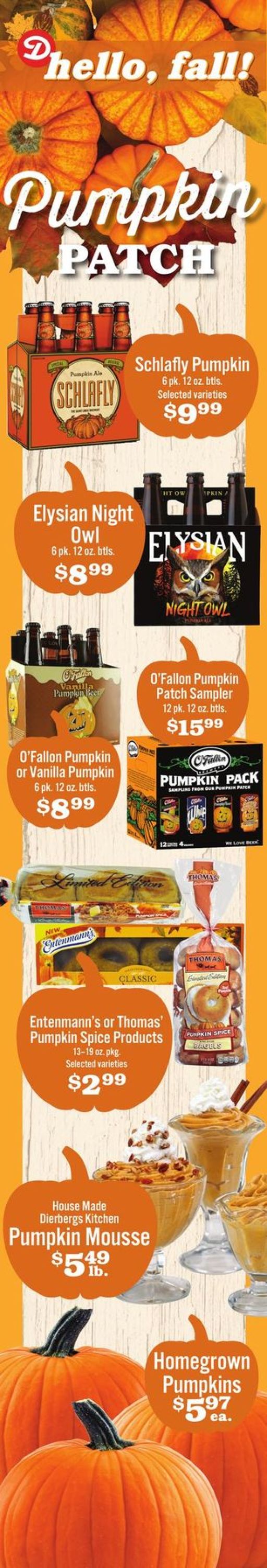 Catalogue Dierbergs from 09/22/2020