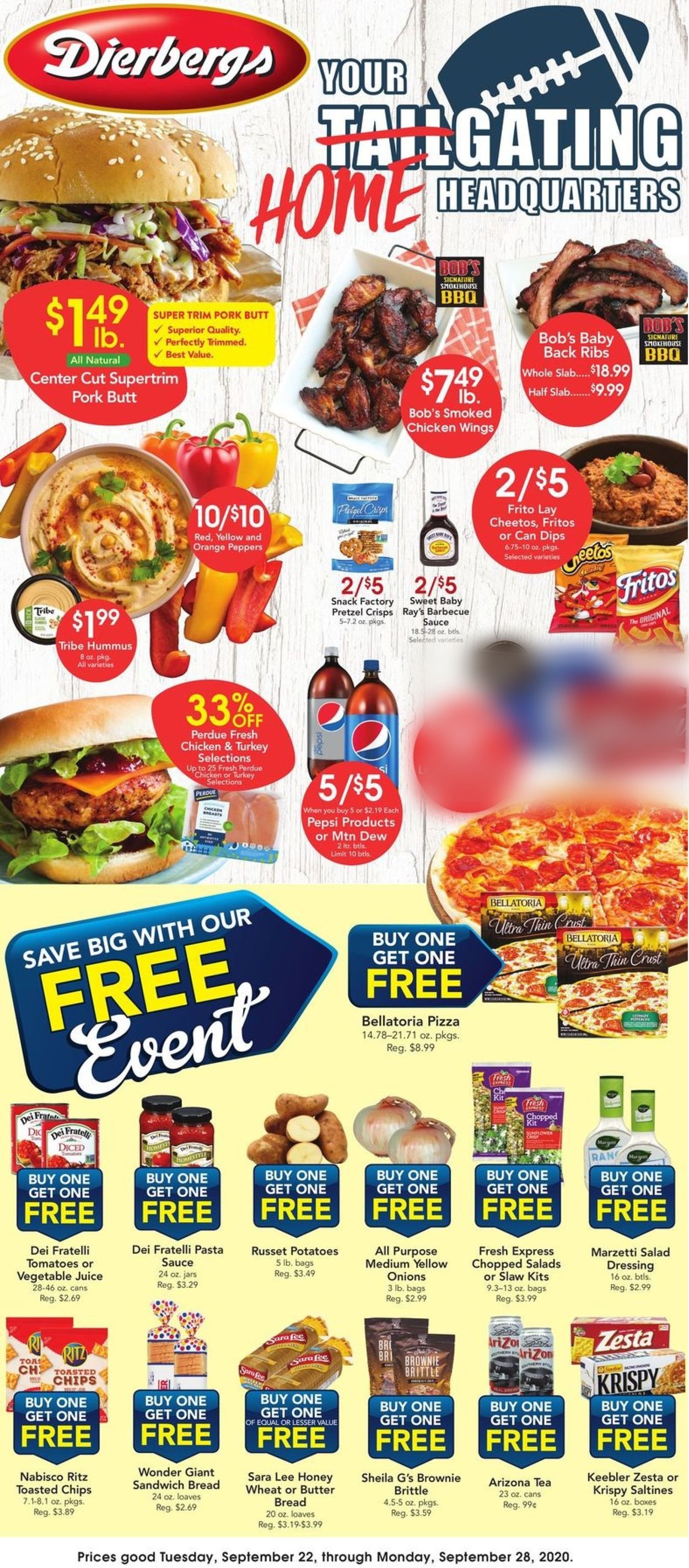 Catalogue Dierbergs from 09/22/2020