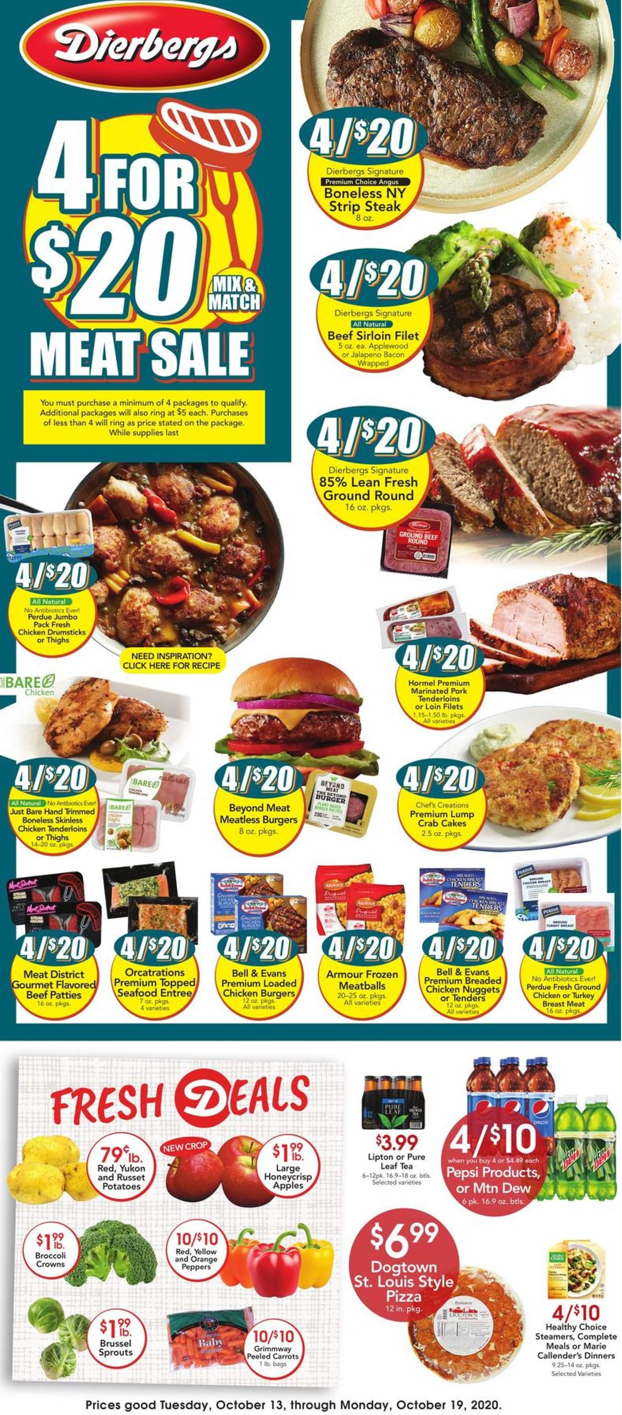 Catalogue Dierbergs from 10/13/2020