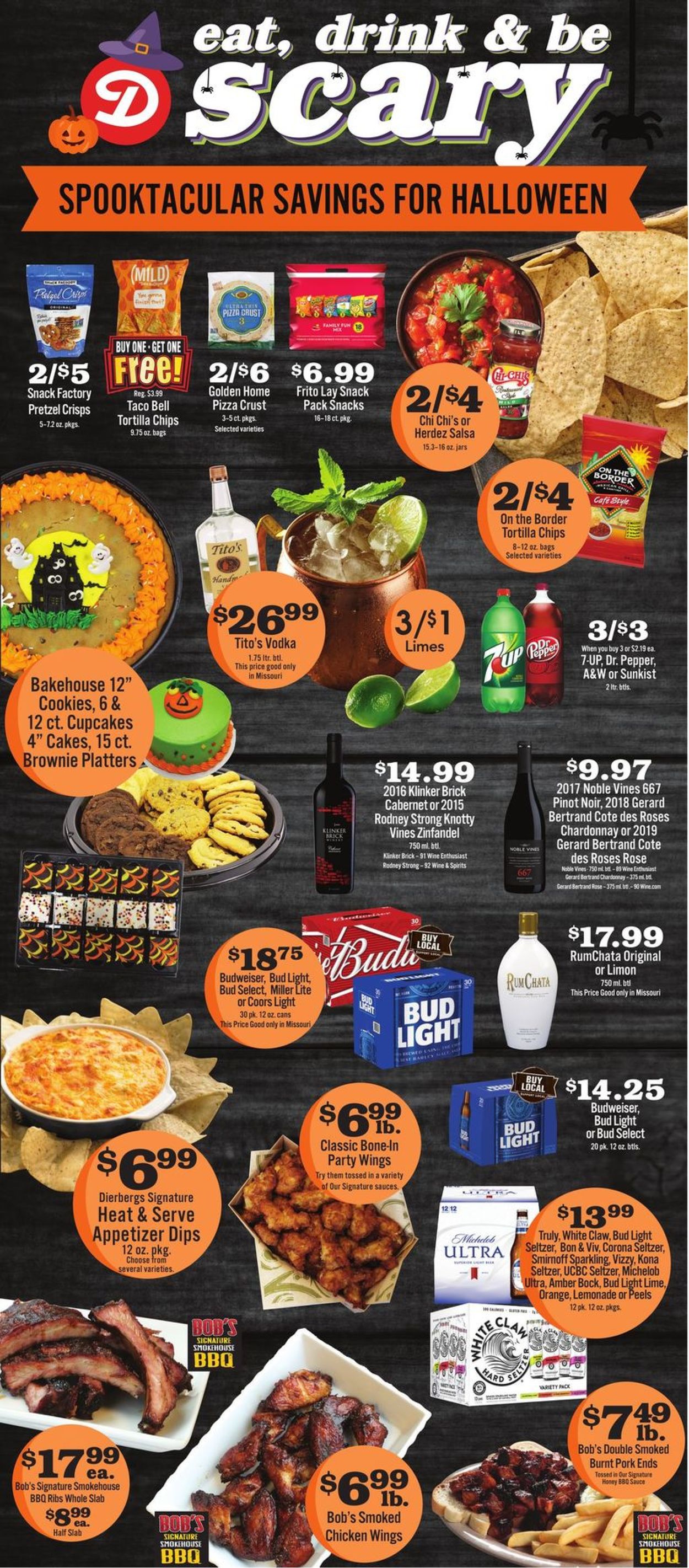 Catalogue Dierbergs Halloween from 10/27/2020