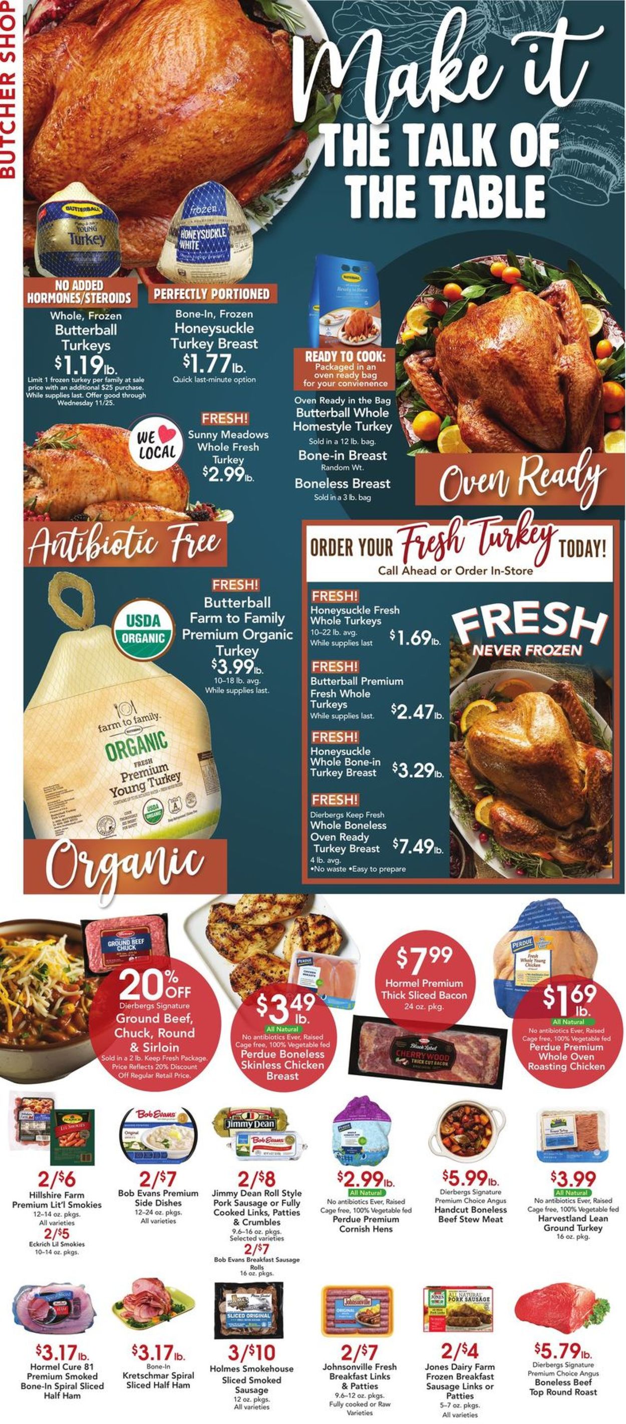 Dierbergs Thanksgiving ad 2020 Current weekly ad 11/17 11/30/2020 [6
