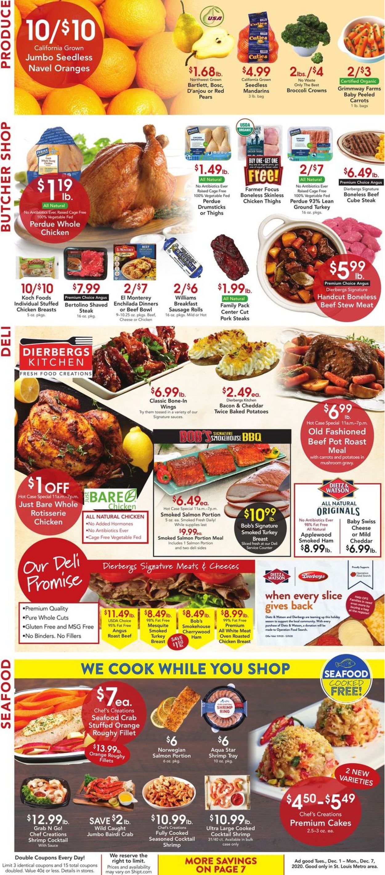 Catalogue Dierbergs from 12/01/2020