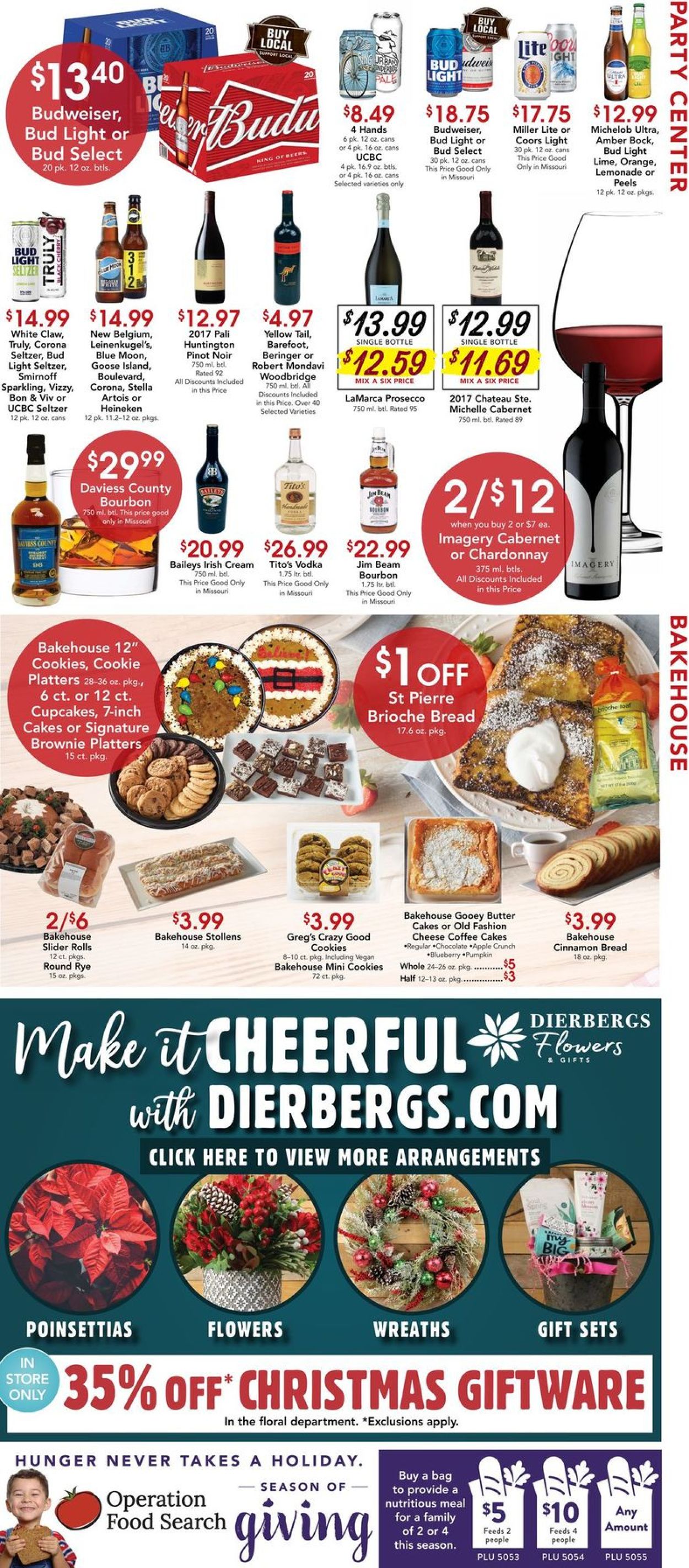 Catalogue Dierbergs Christmas Ad 2020 from 12/15/2020
