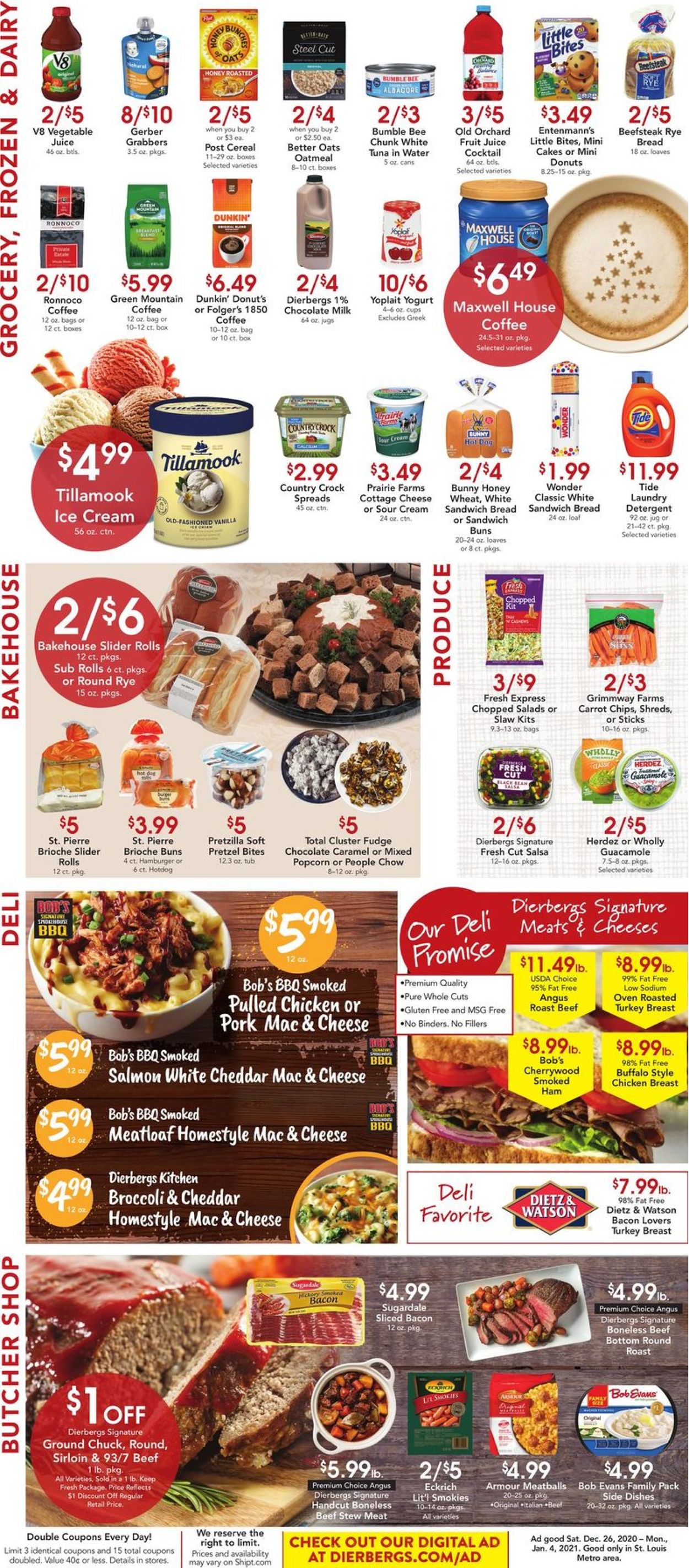 Catalogue Dierbergs from 12/26/2020