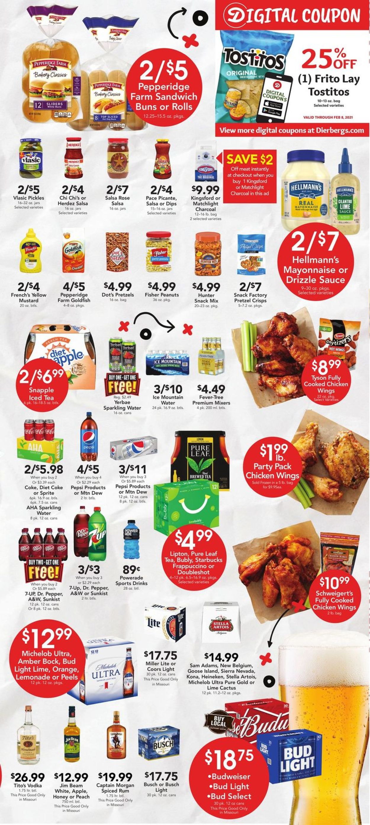 Catalogue Dierbergs from 02/02/2021