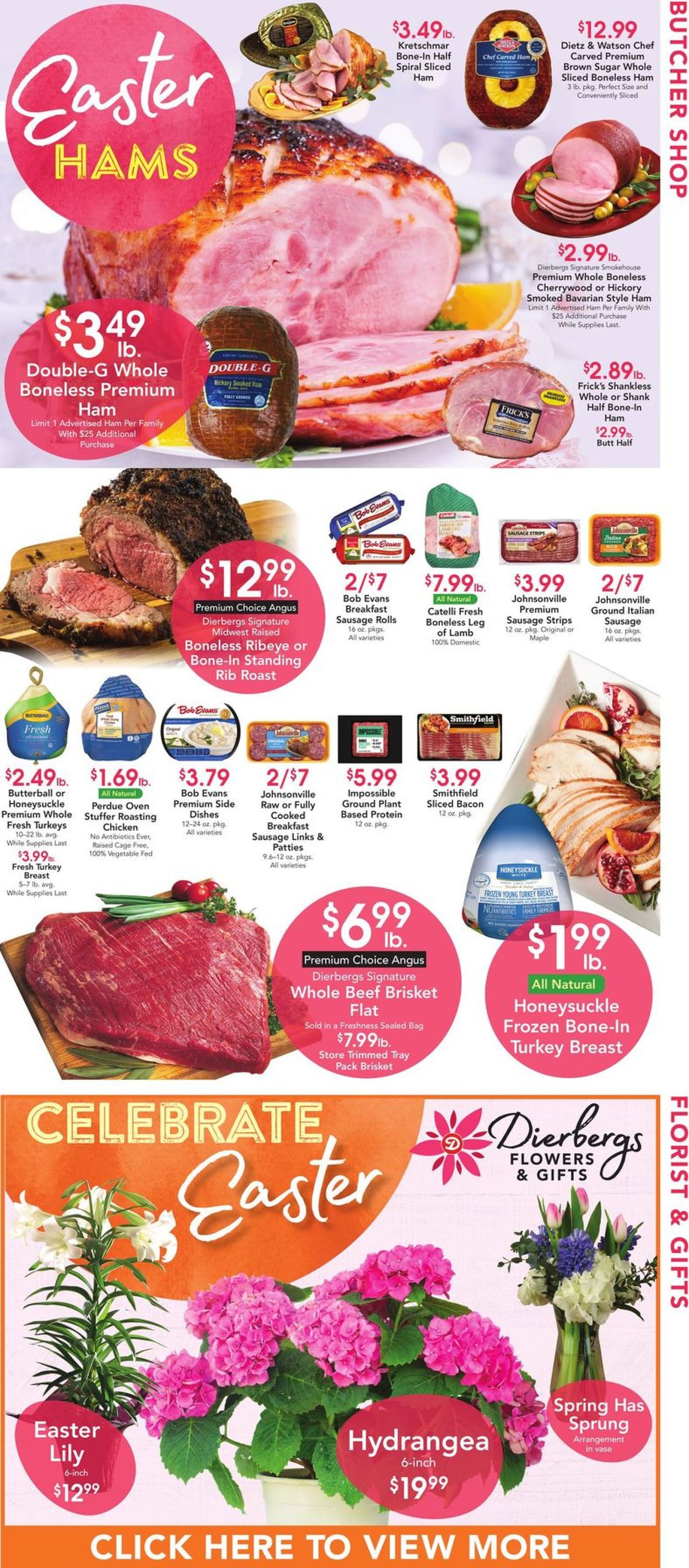Catalogue Dierbergs - Easter 2021 ad from 03/30/2021