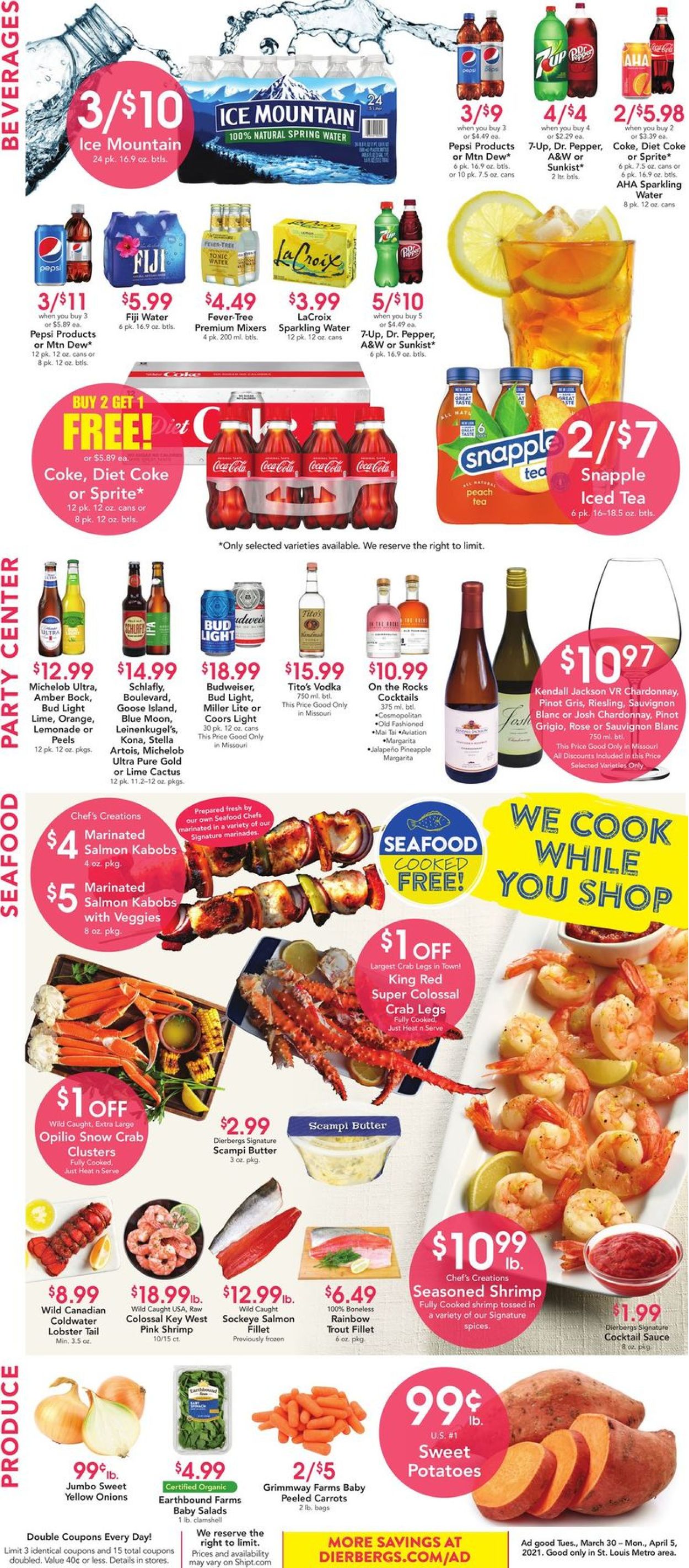 Catalogue Dierbergs - Easter 2021 ad from 03/30/2021