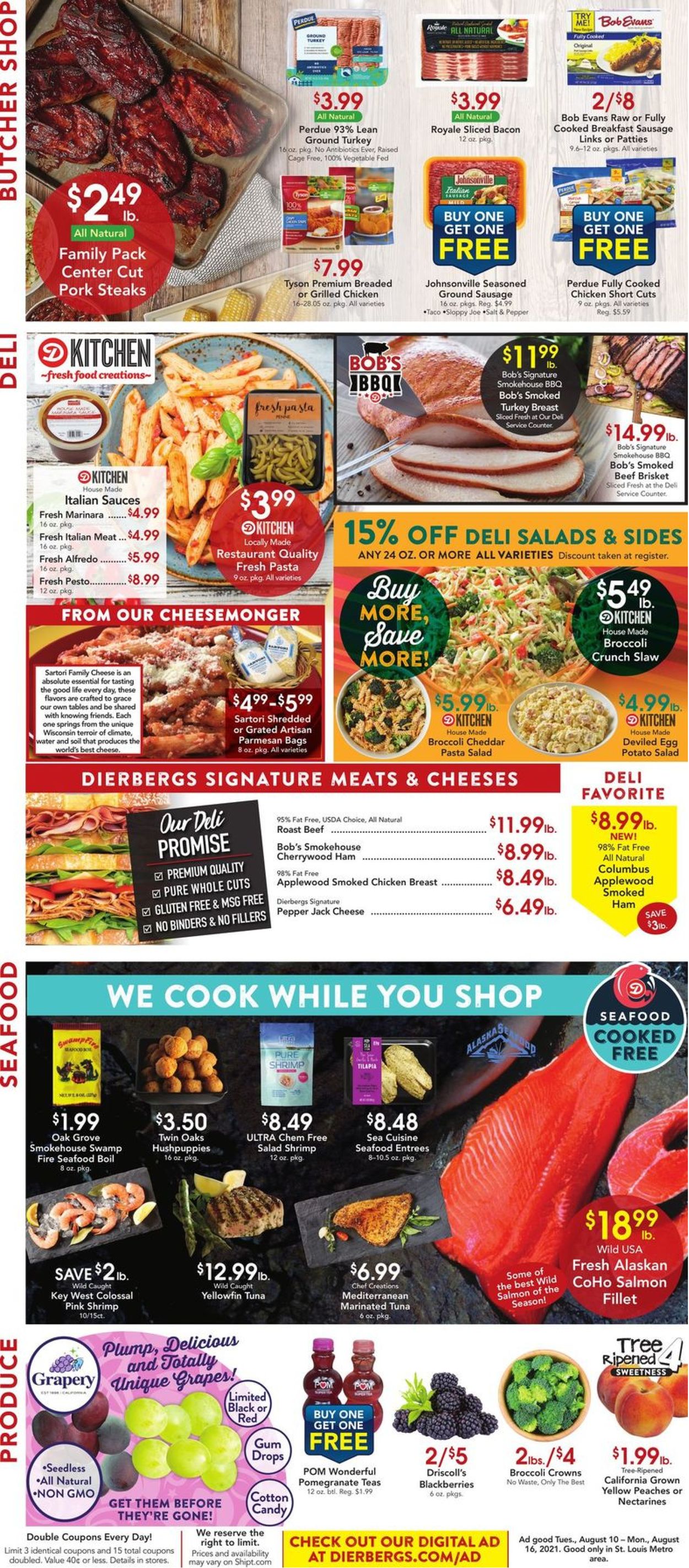 Catalogue Dierbergs from 08/10/2021
