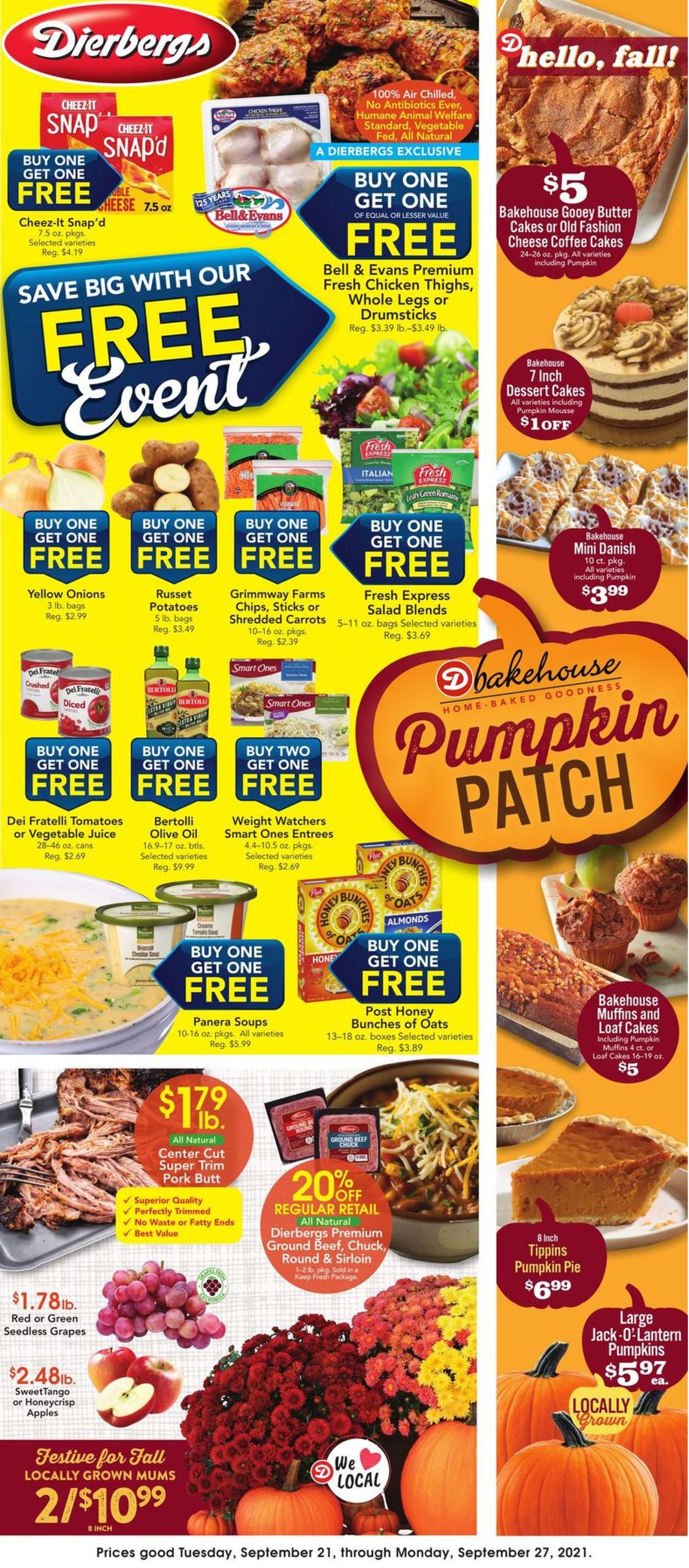 Catalogue Dierbergs from 09/21/2021