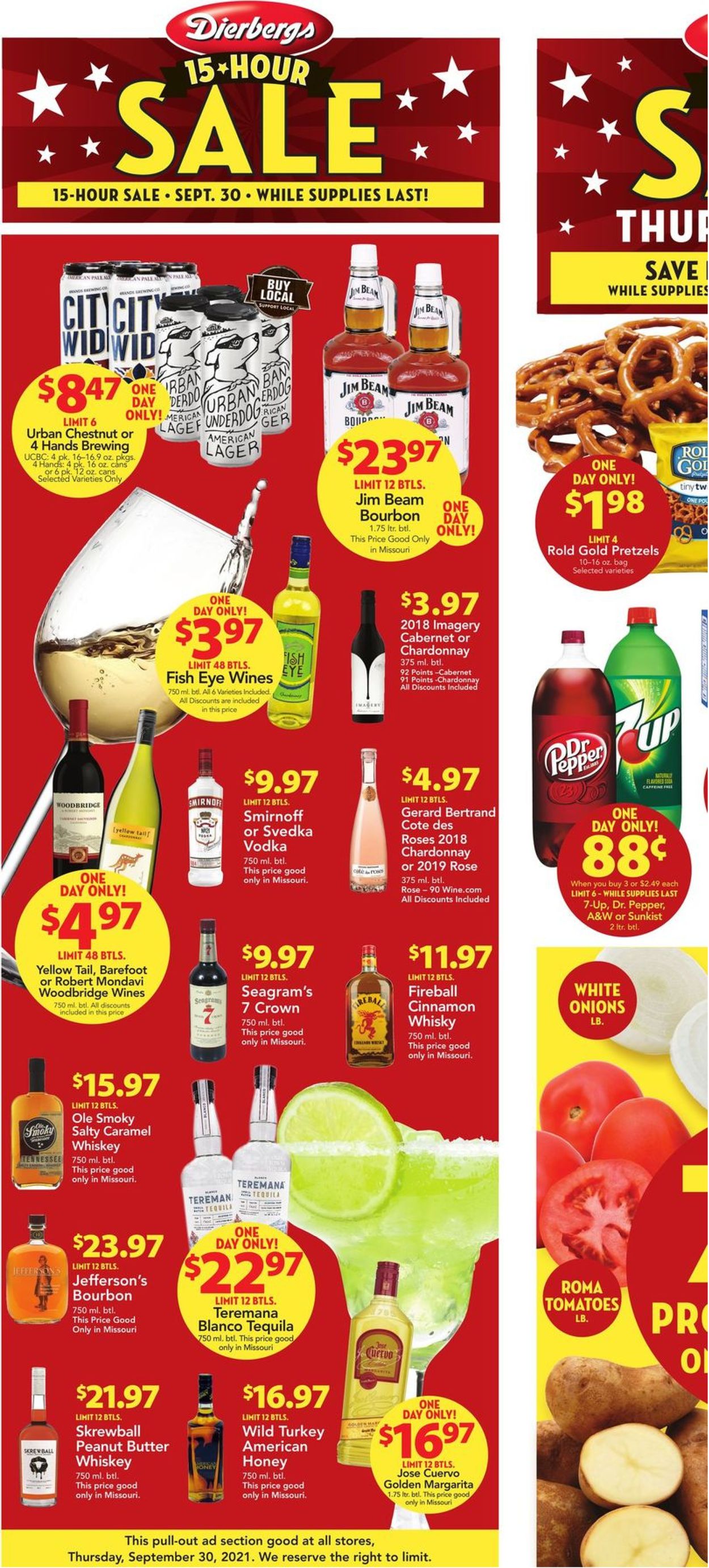 Catalogue Dierbergs from 09/28/2021