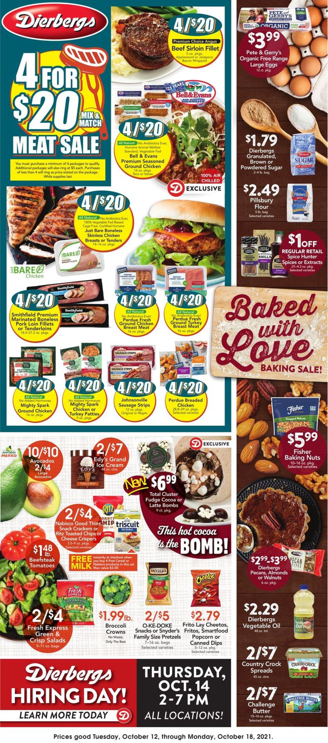 Catalogue Dierbergs from 10/12/2021