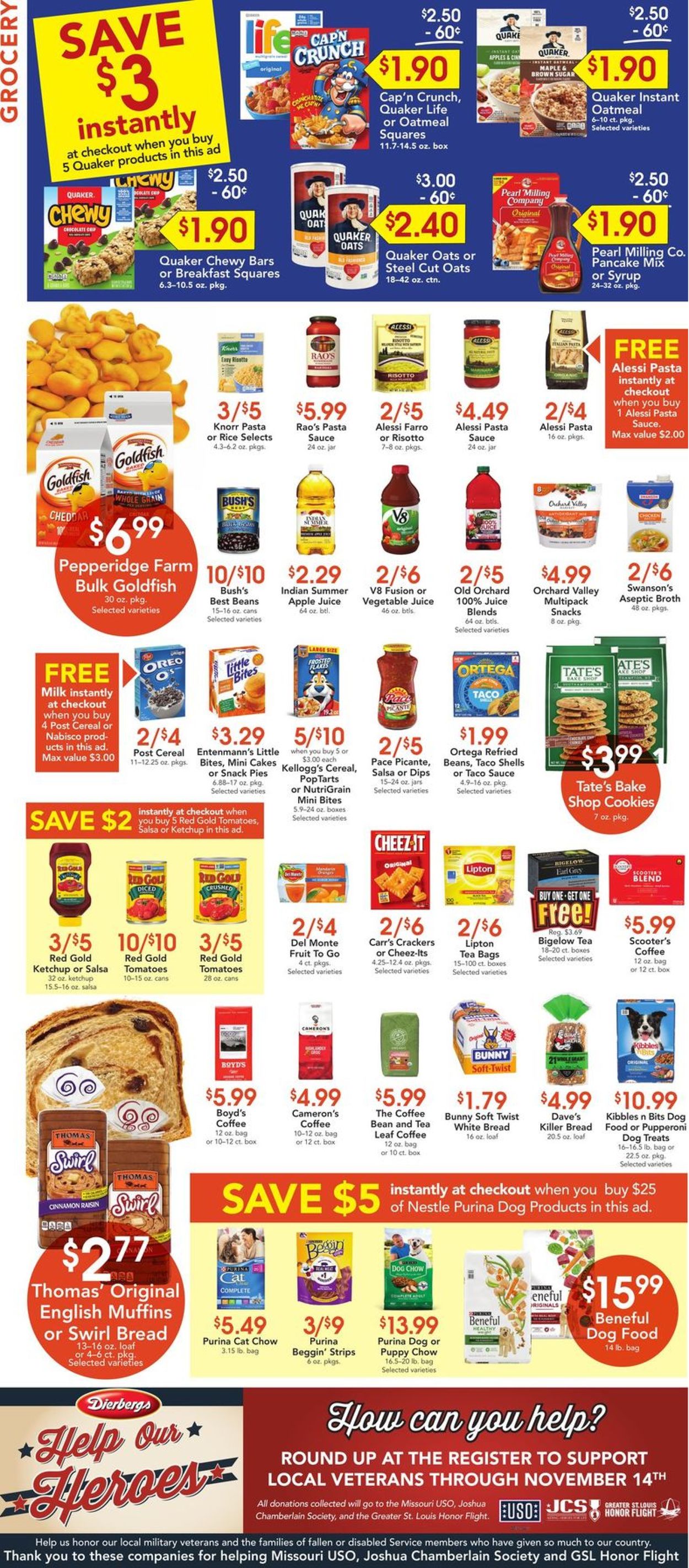 Catalogue Dierbergs from 10/12/2021