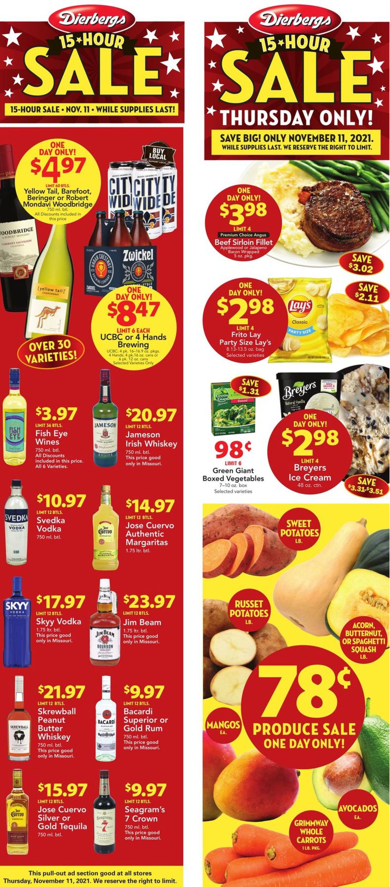 Catalogue Dierbergs from 11/09/2021
