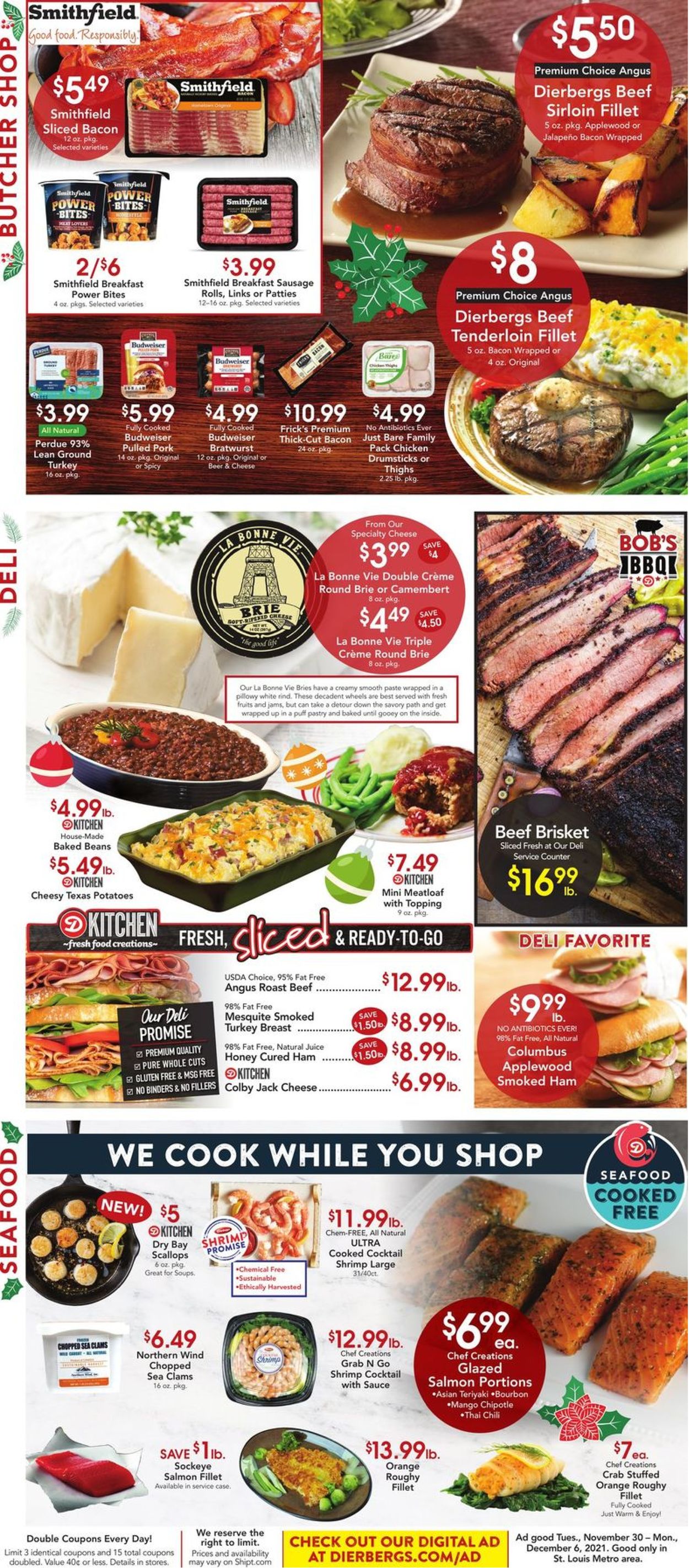 Catalogue Dierbergs from 11/30/2021