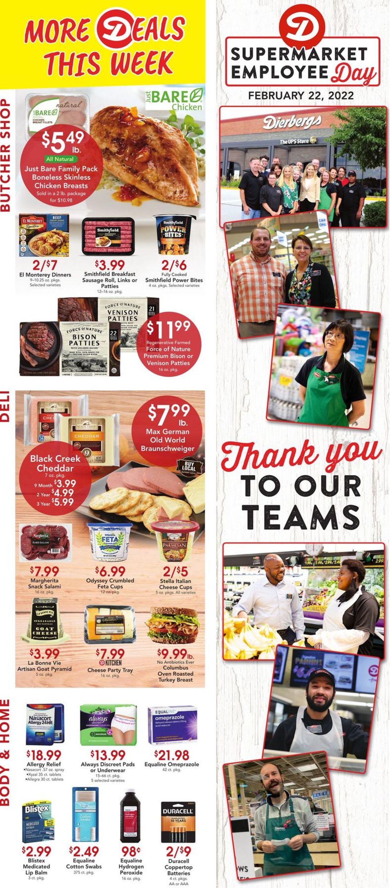 Catalogue Dierbergs from 02/22/2022