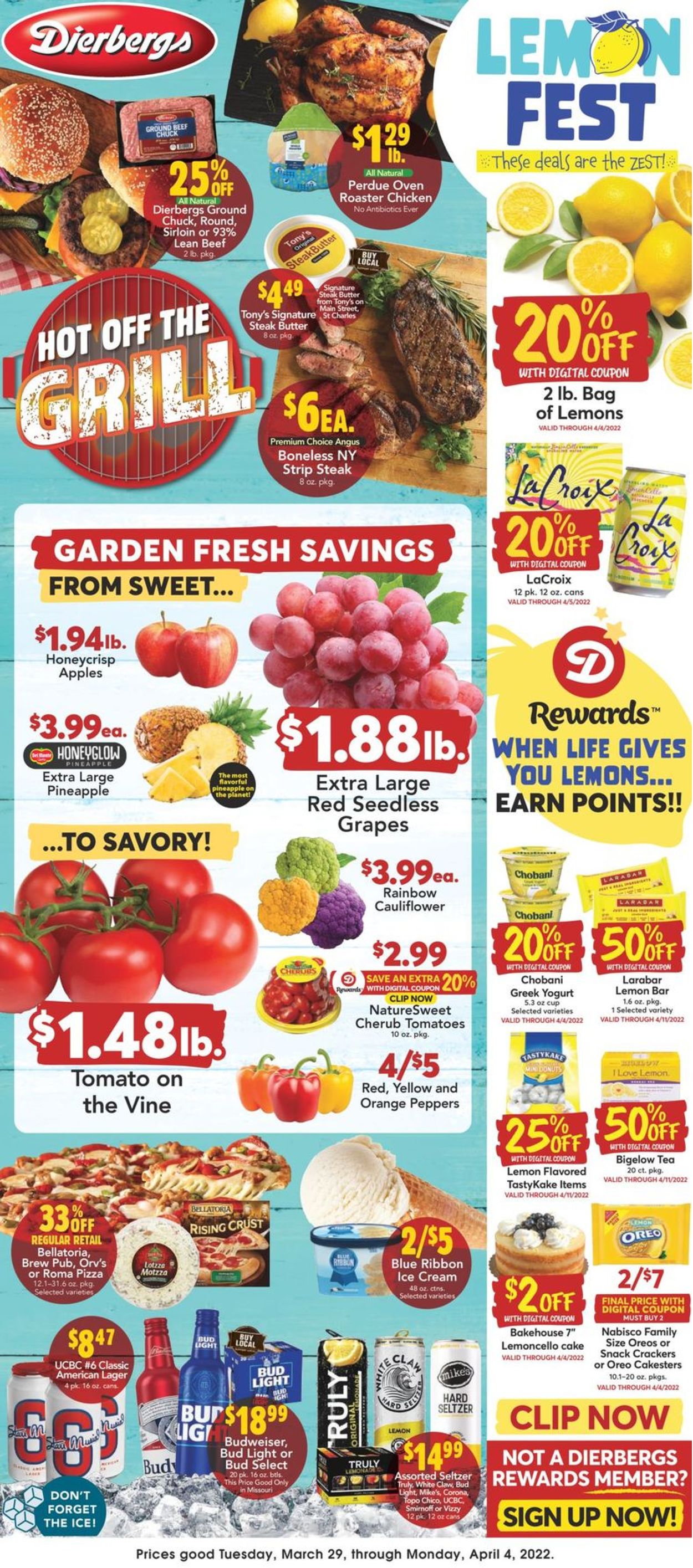 Catalogue Dierbergs from 03/29/2022