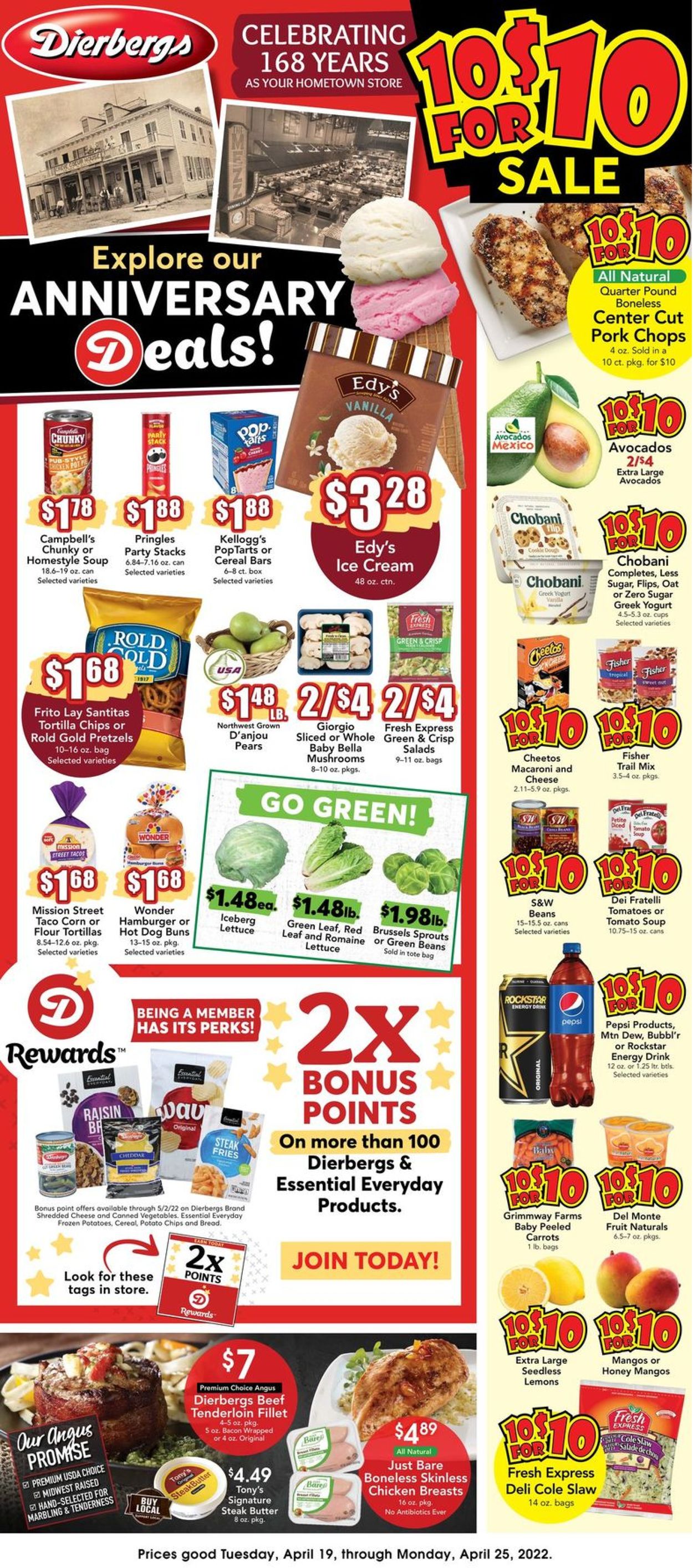 Catalogue Dierbergs from 04/19/2022