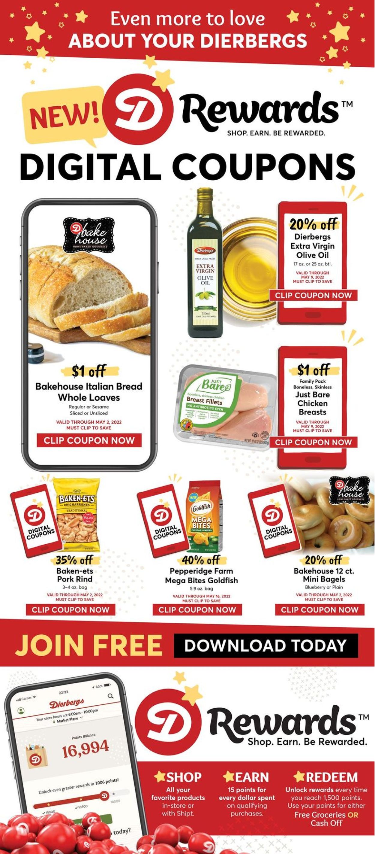 Catalogue Dierbergs from 04/26/2022