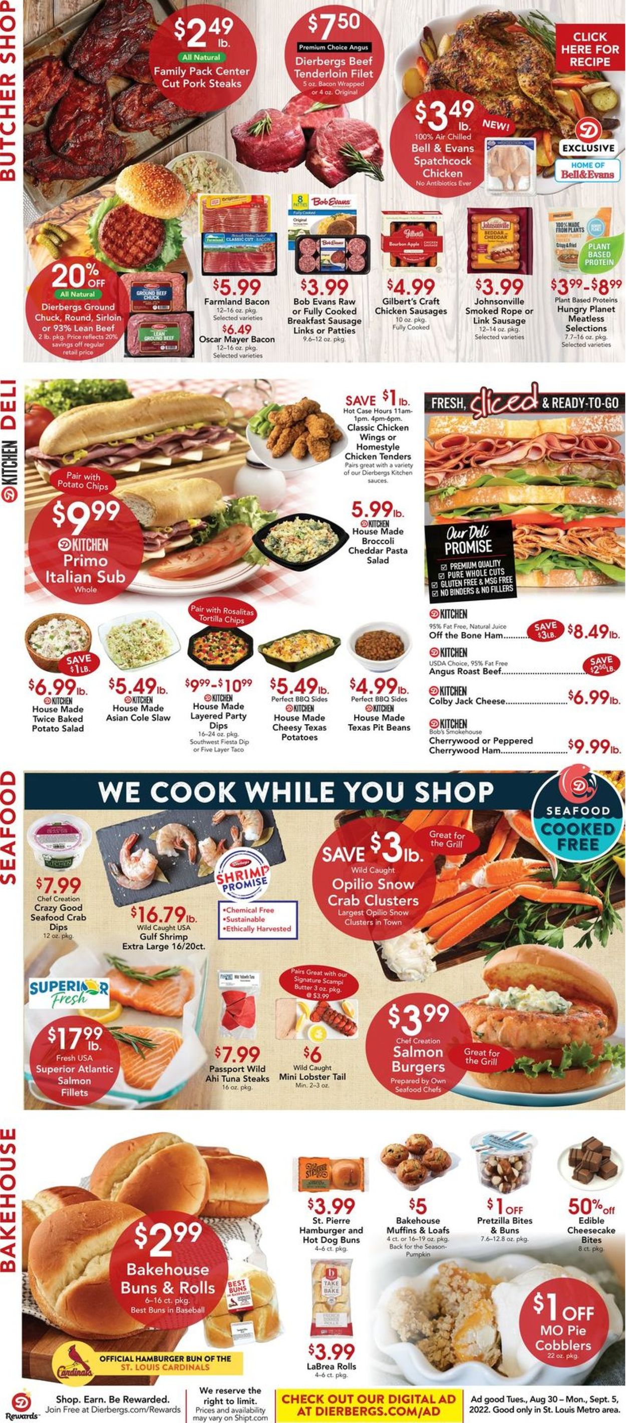 Catalogue Dierbergs from 08/30/2022