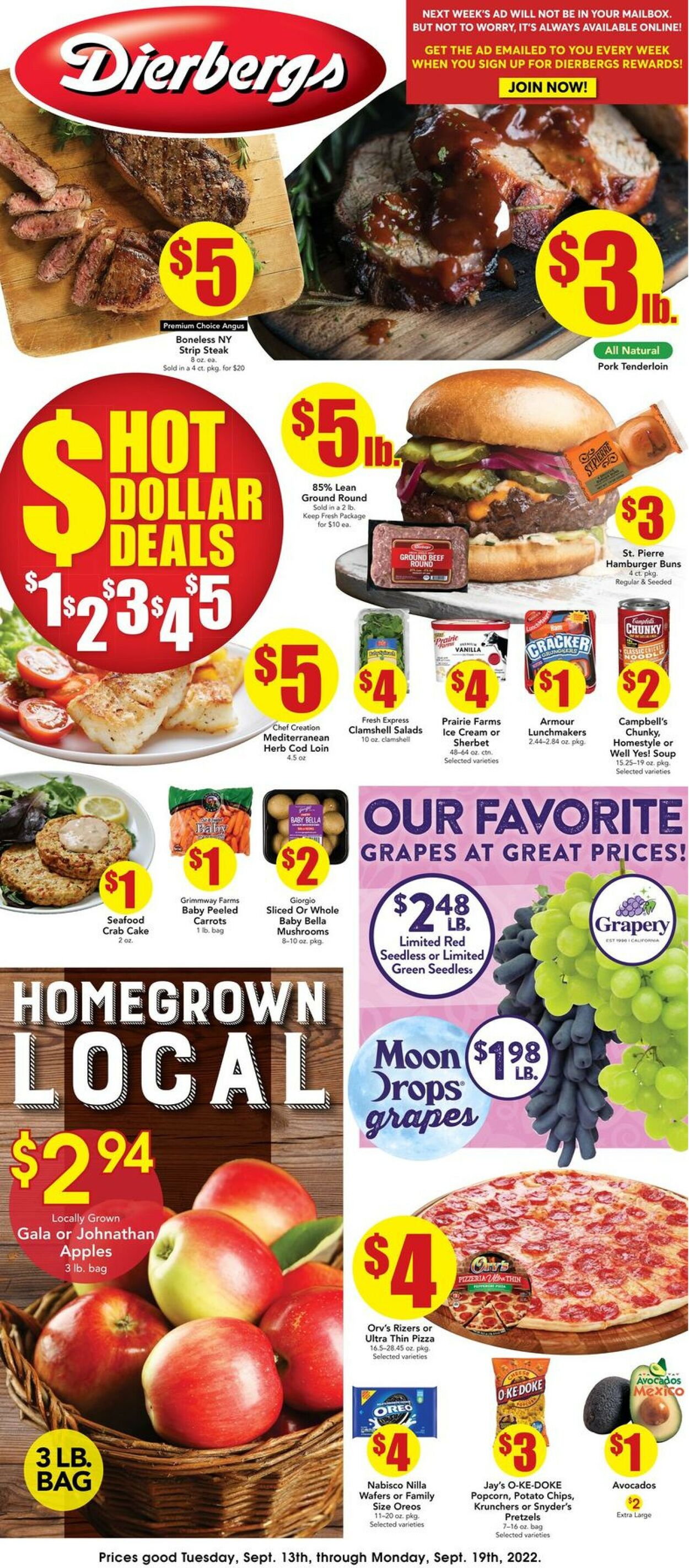 Catalogue Dierbergs from 09/13/2022
