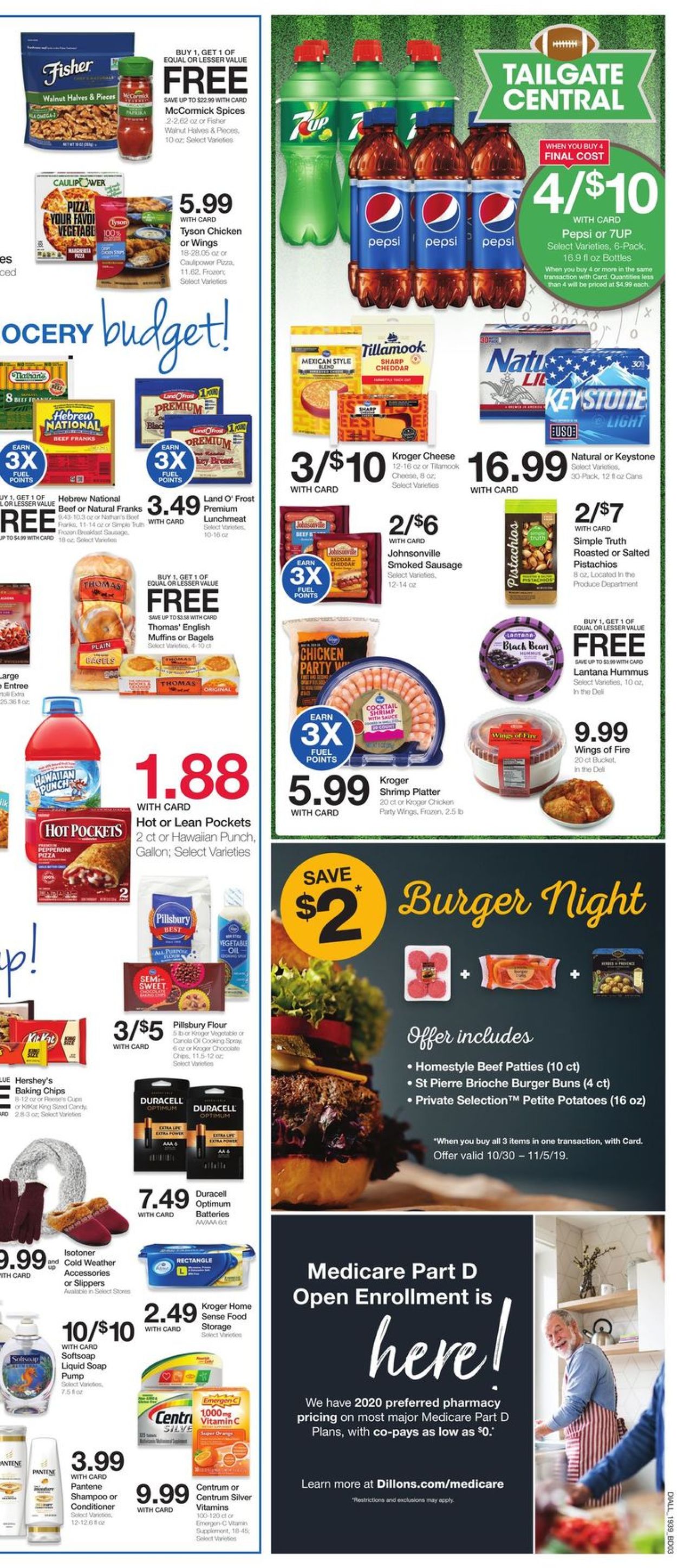 Catalogue Dillons from 10/30/2019