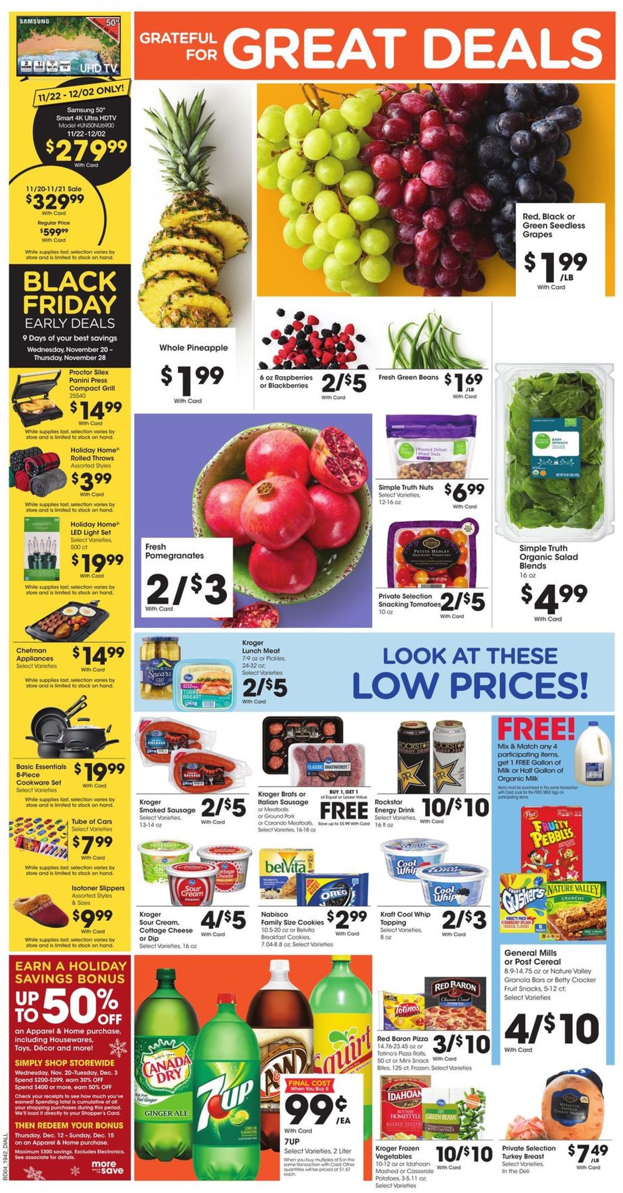 Catalogue Dillons - Thanksgiving Ad 2019 from 11/20/2019