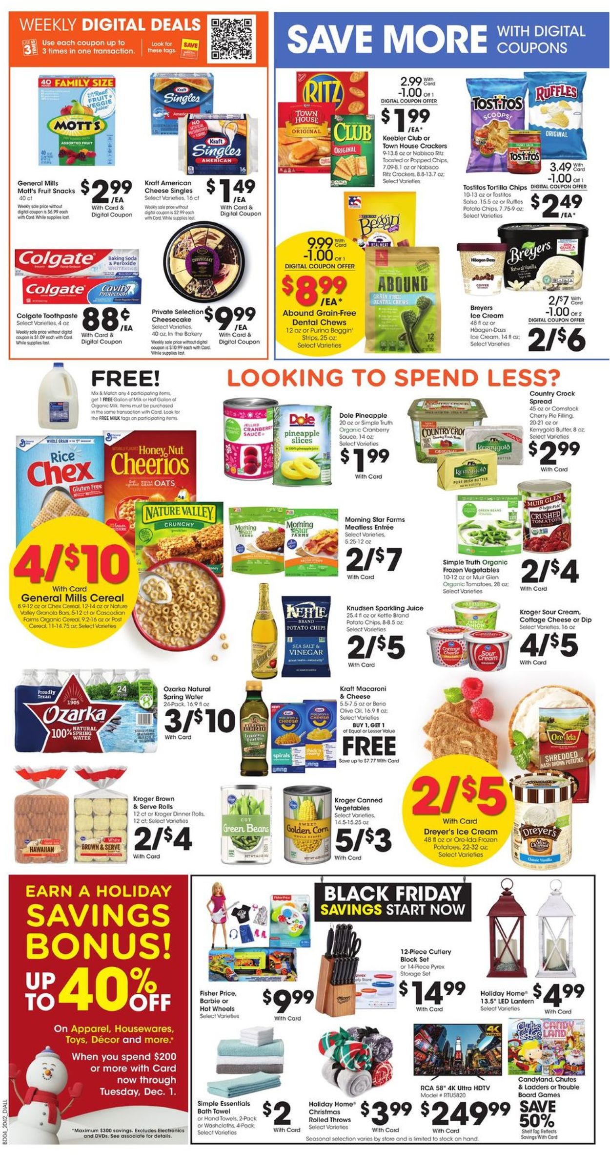 Catalogue Dillons Thanksgiving ad 2020 from 11/18/2020