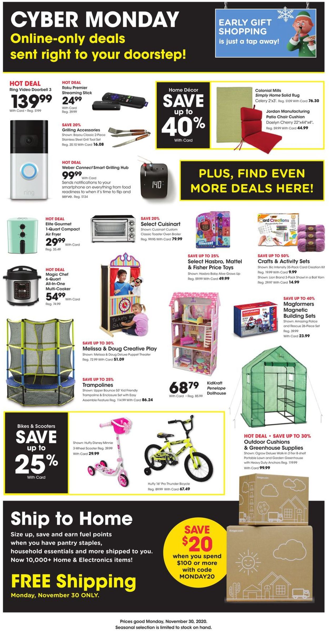 Catalogue Dillons Cyber Monday 2020 from 11/30/2020