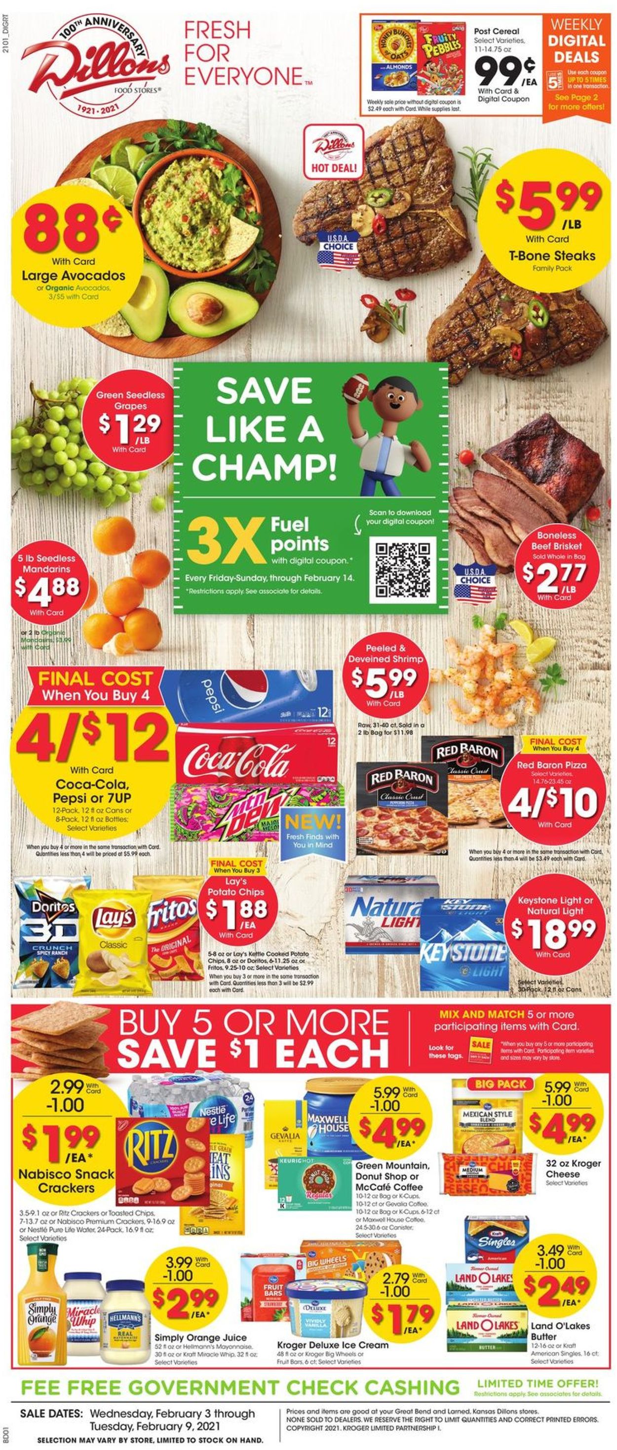 Dillons Current weekly ad 02/03 - 02/09/2021 - frequent-ads.com