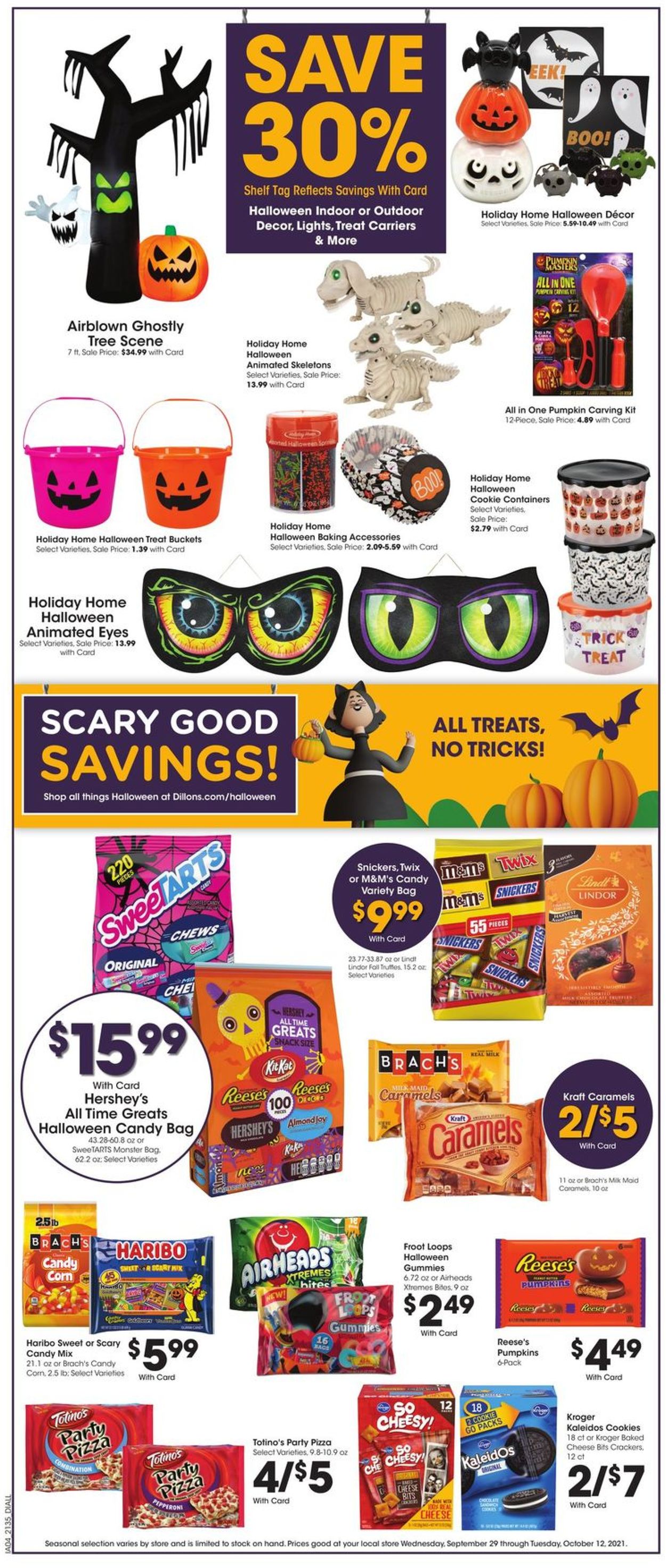 Catalogue Dillons Halloween 2021 from 10/06/2021