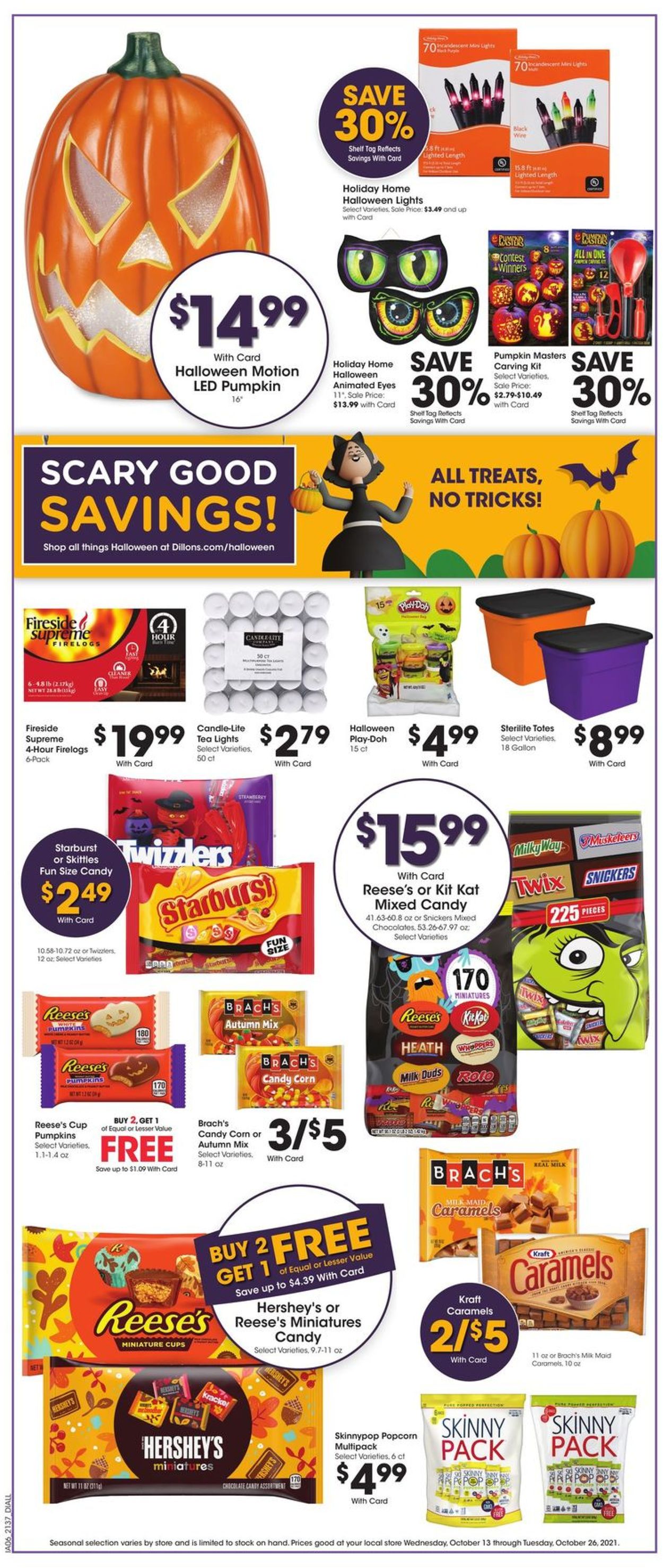 Catalogue Dillons Halloween 2021 from 10/20/2021
