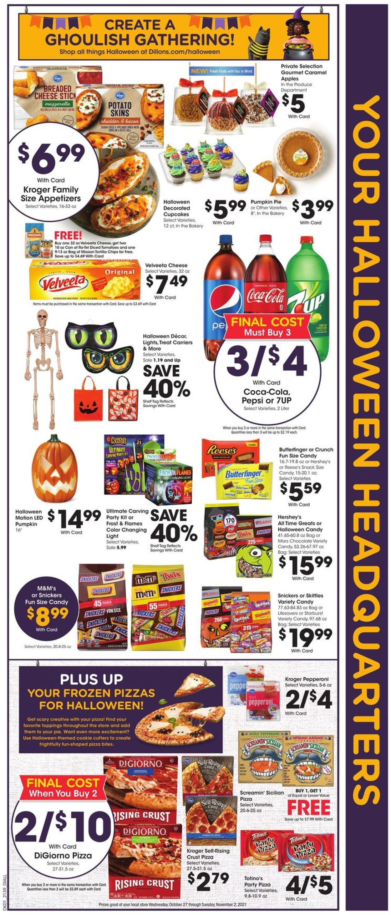 Catalogue Dillons HALLOWEEN 2021 from 10/27/2021