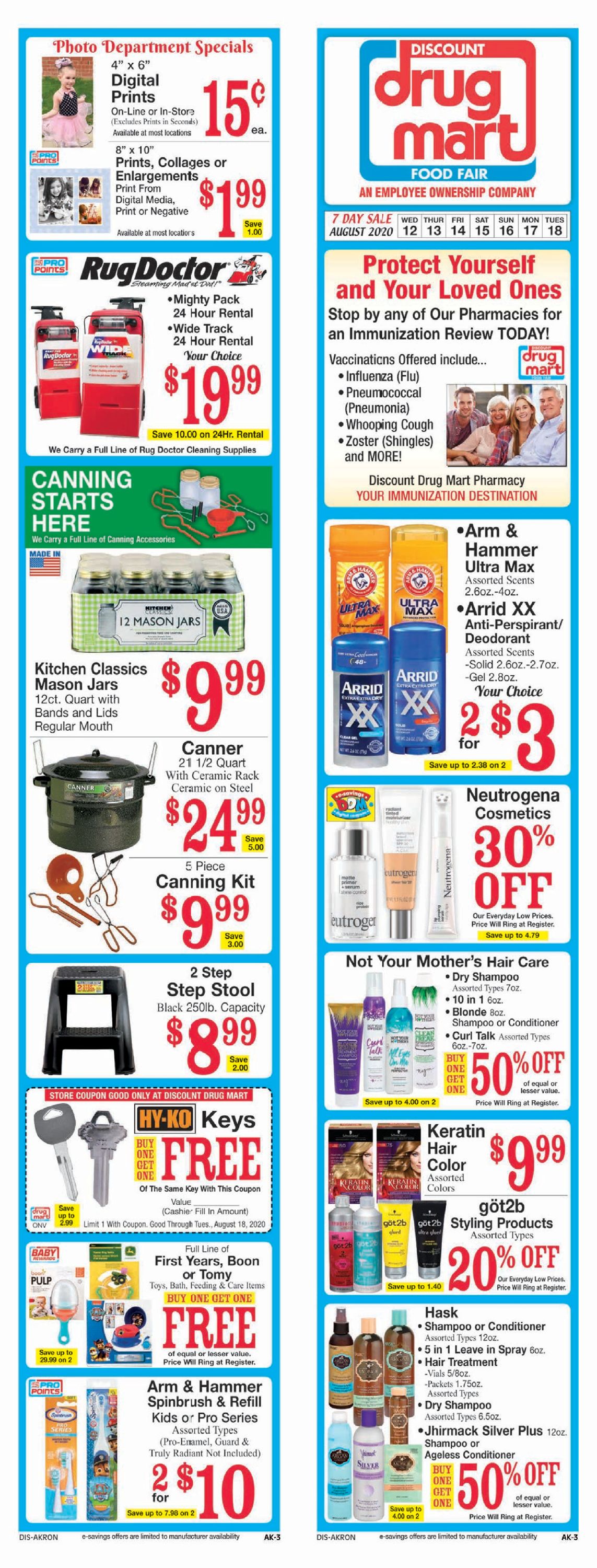 Catalogue Discount Drug Mart from 08/12/2020