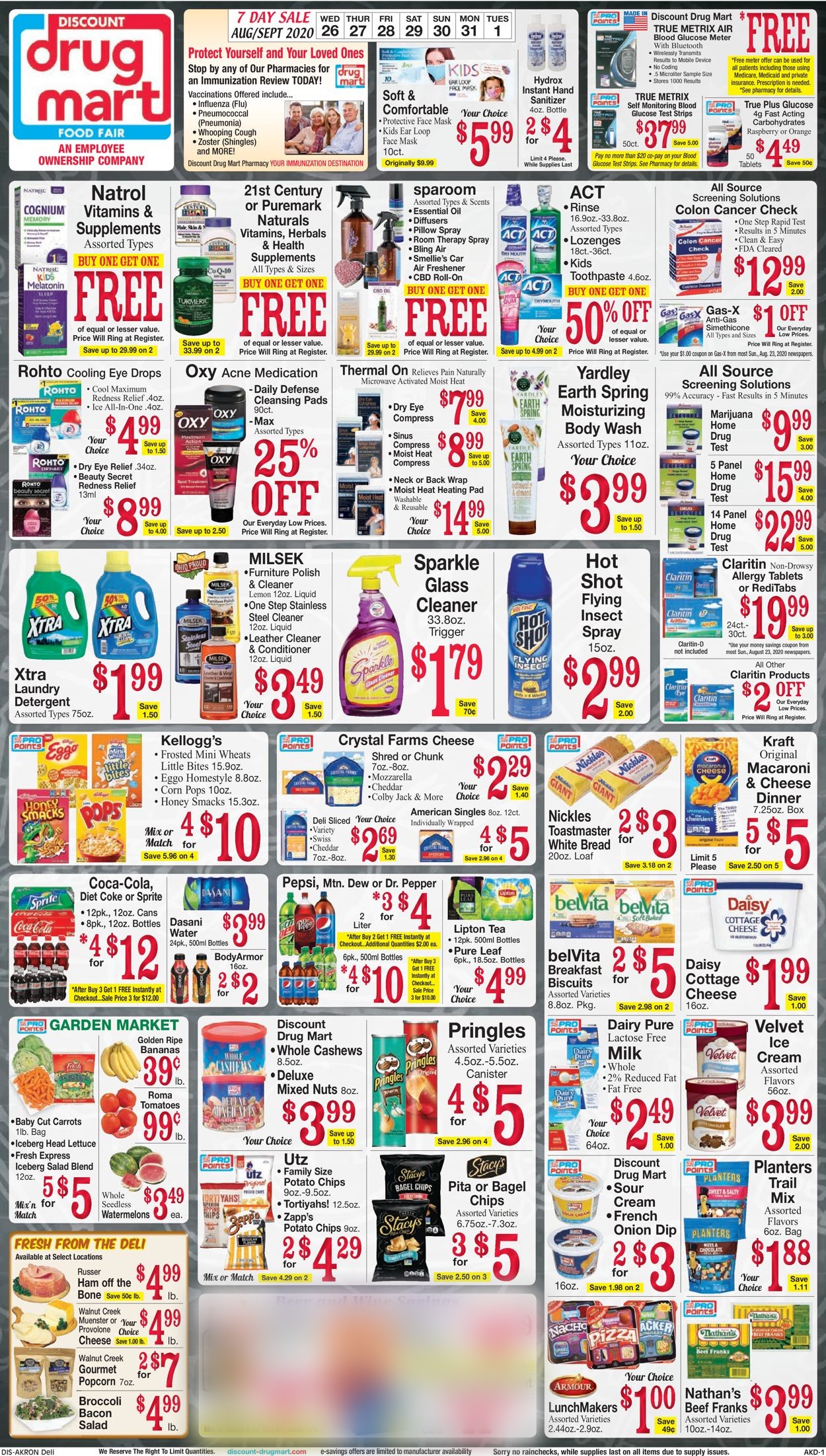Catalogue Discount Drug Mart from 08/26/2020