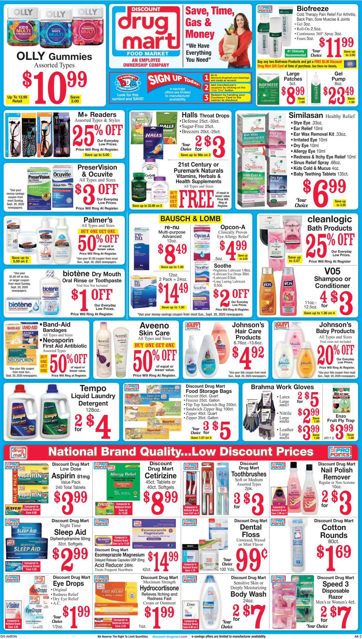 Catalogue Discount Drug Mart from 09/23/2020