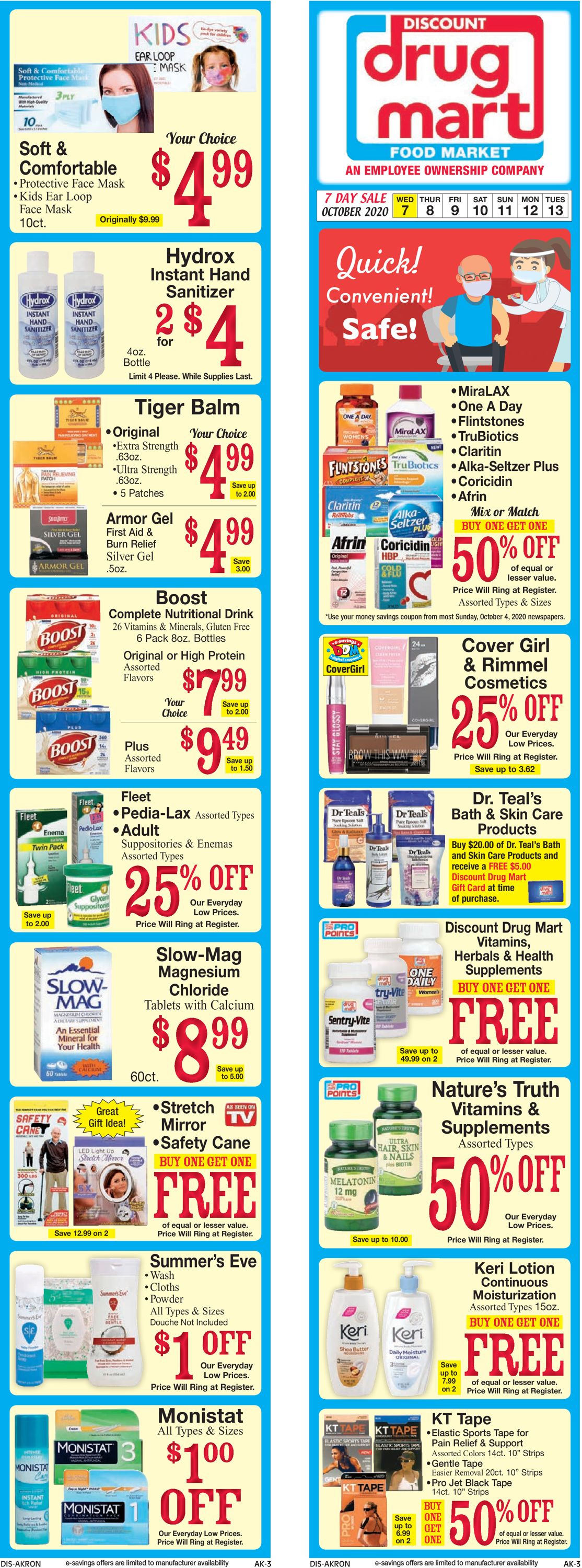 Catalogue Discount Drug Mart from 10/07/2020