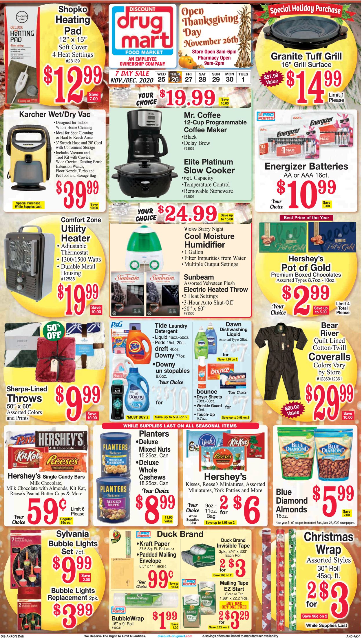 Catalogue Discount Drug Mart Black Friday 2020 from 11/25/2020