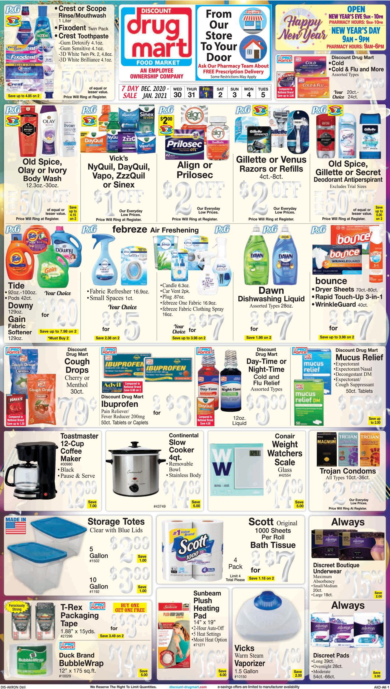 Catalogue Discount Drug Mart from 12/30/2020