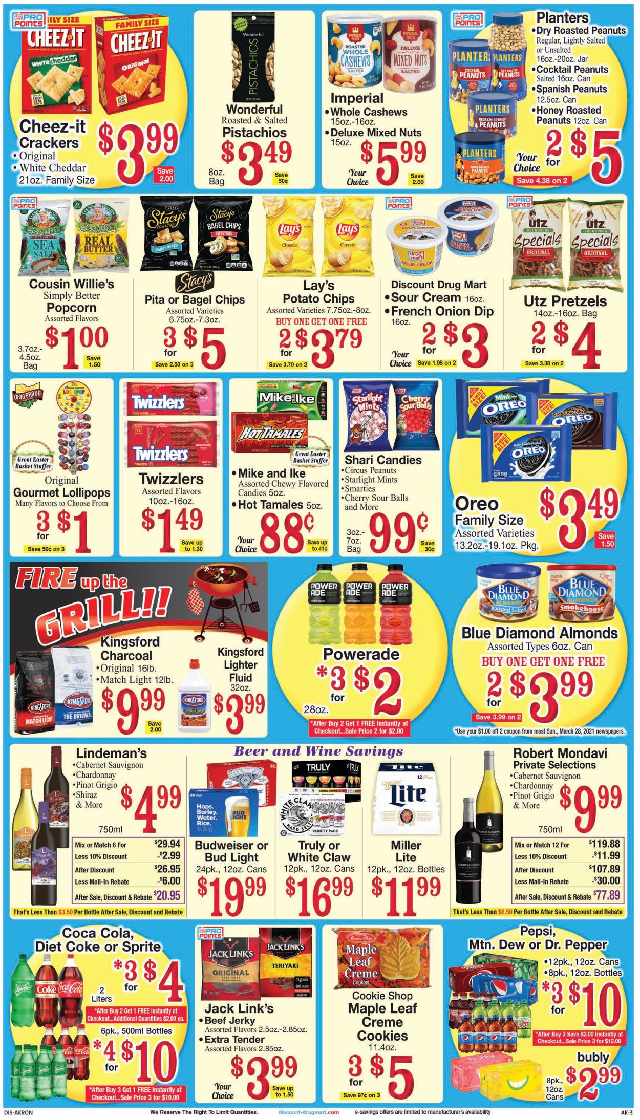 Catalogue Discount Drug Mart - Easter 2021 from 03/31/2021